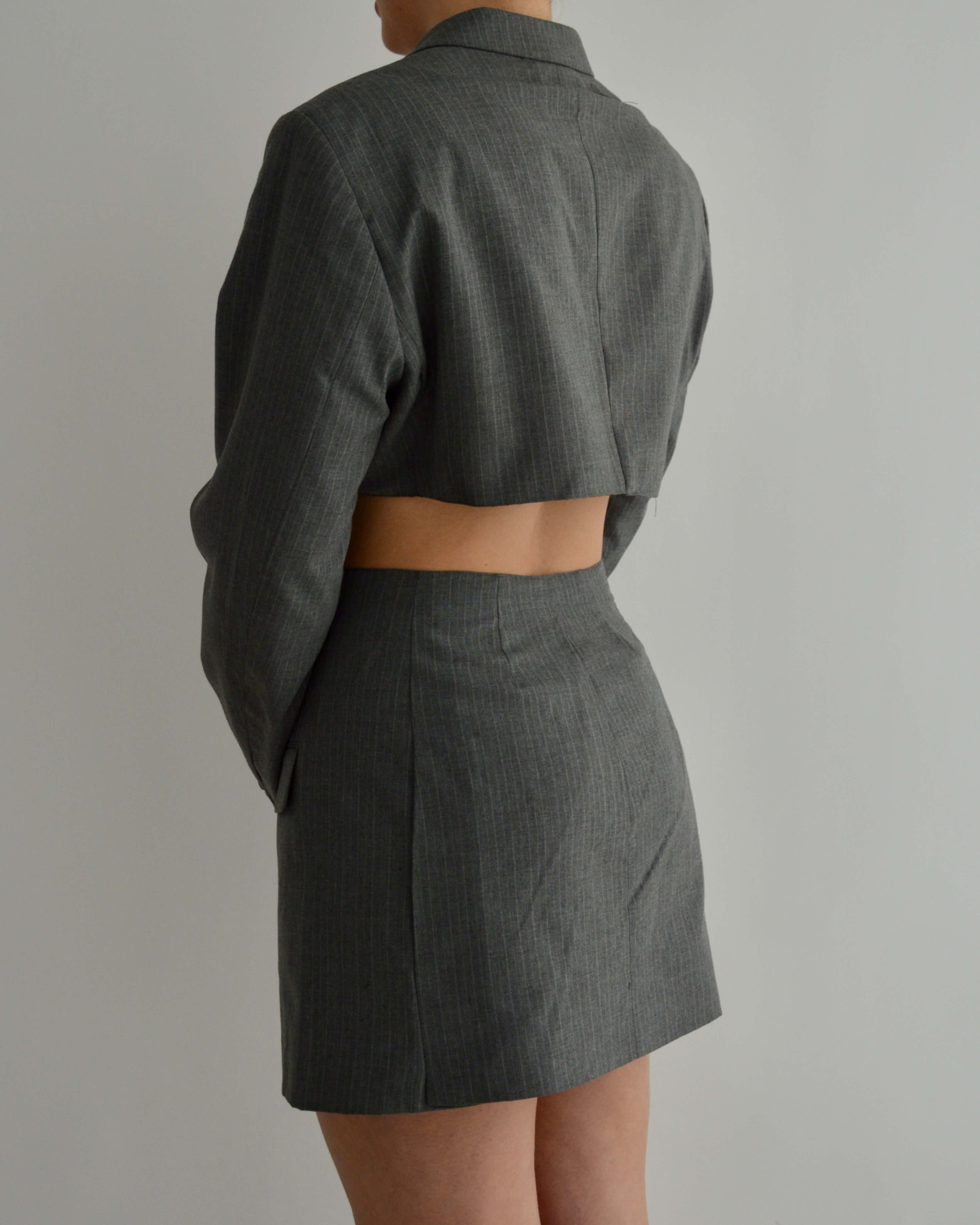 Blaset - White Lines Grey (M/L)