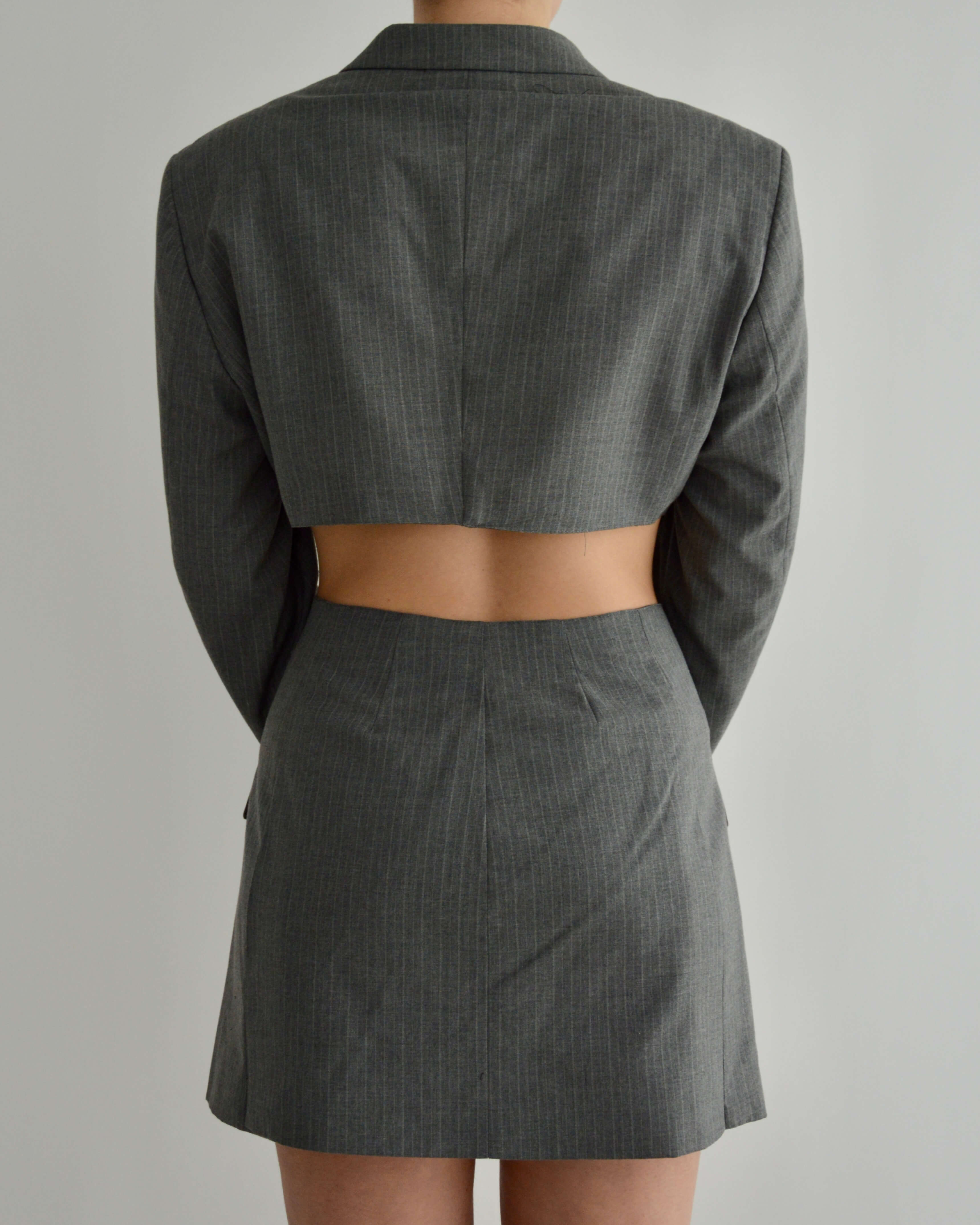 Blaset - White Lines Grey (M/L)