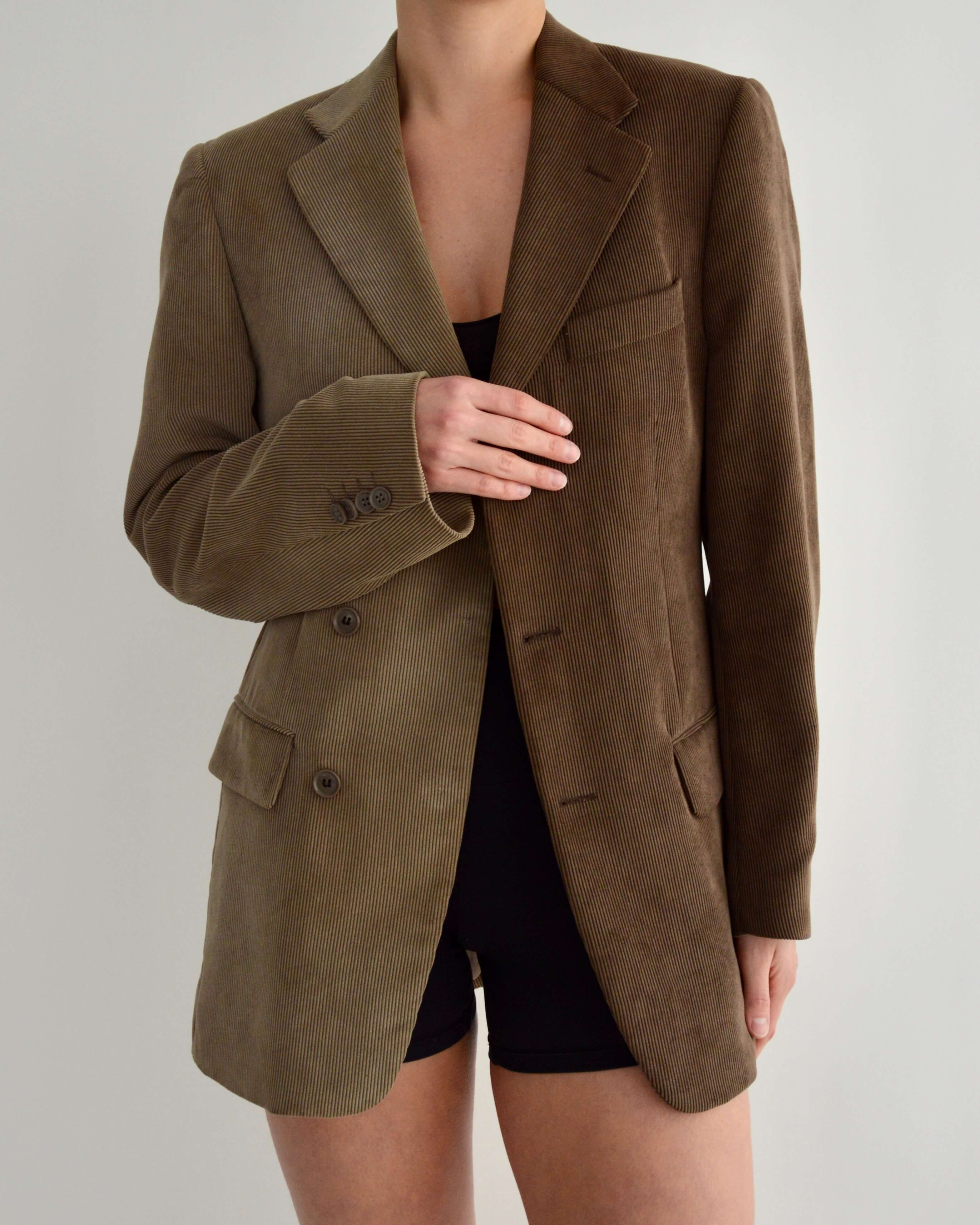 DUO Blazer - Double Corduroy (S/L)