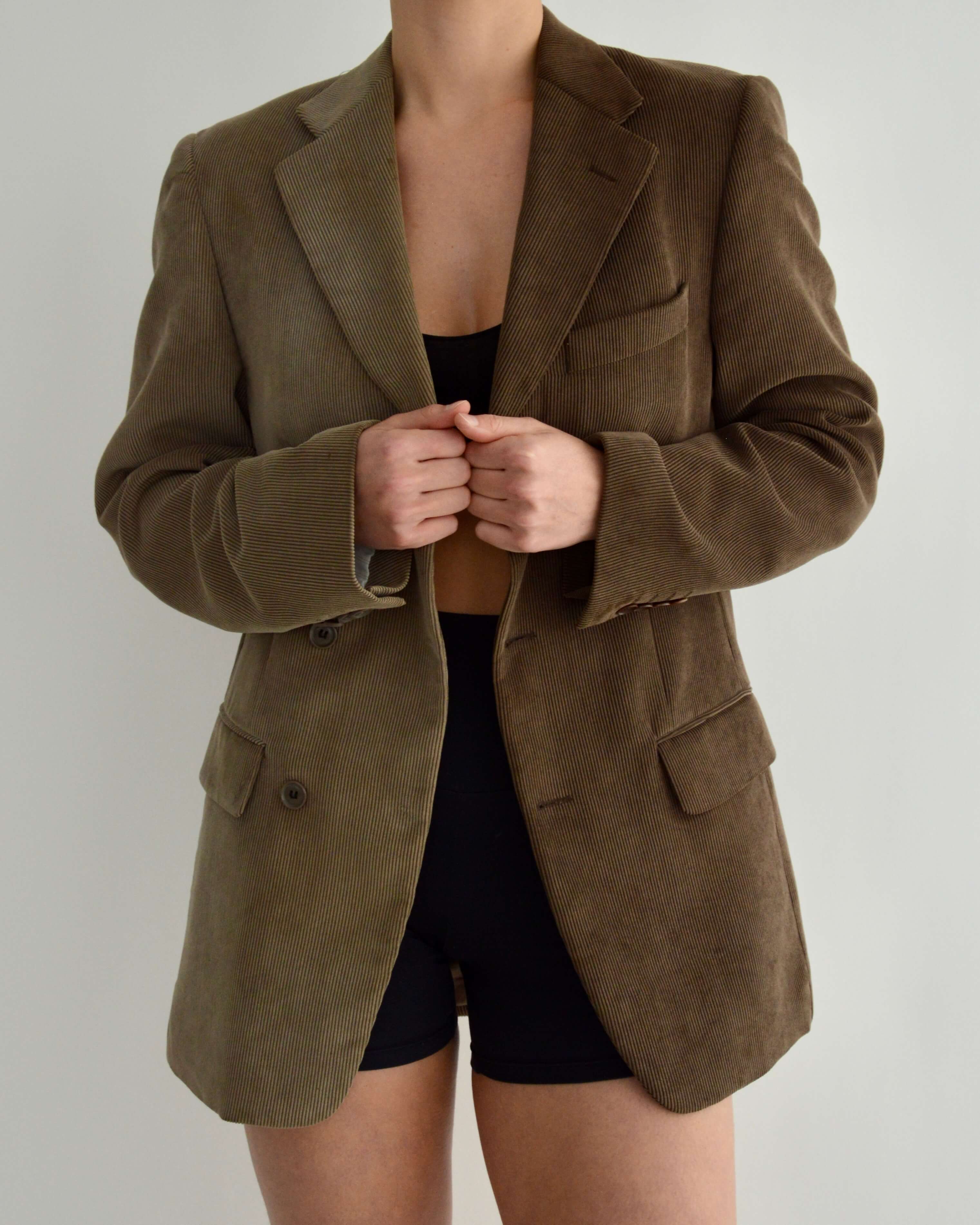 DUO Blazer - Double Corduroy (S/L)