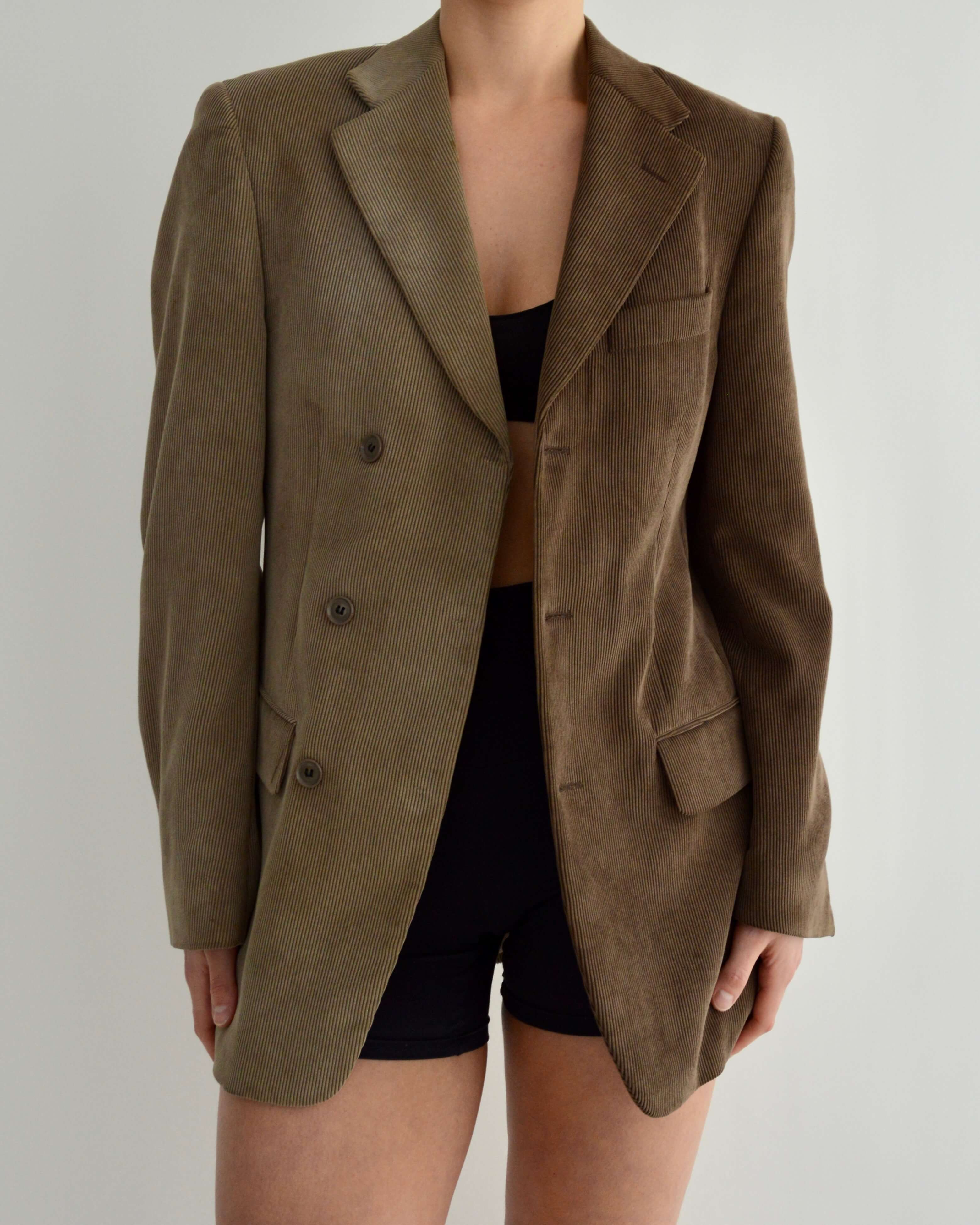DUO Blazer - Double Corduroy (S/L)