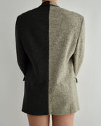 DUO Blazer - Textured Contrast (S/L)