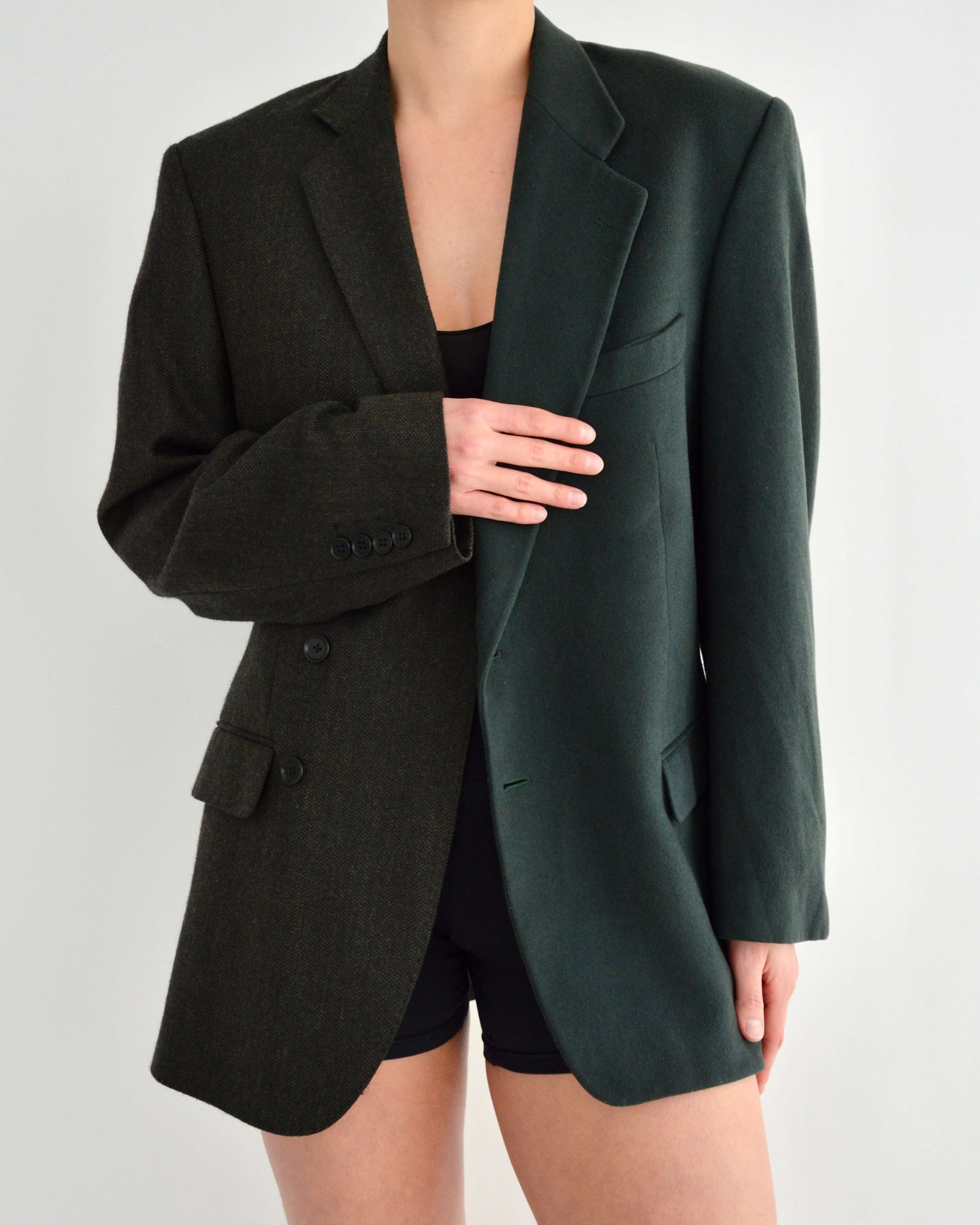 DUO Blazer - Green Two Shades (S/L)