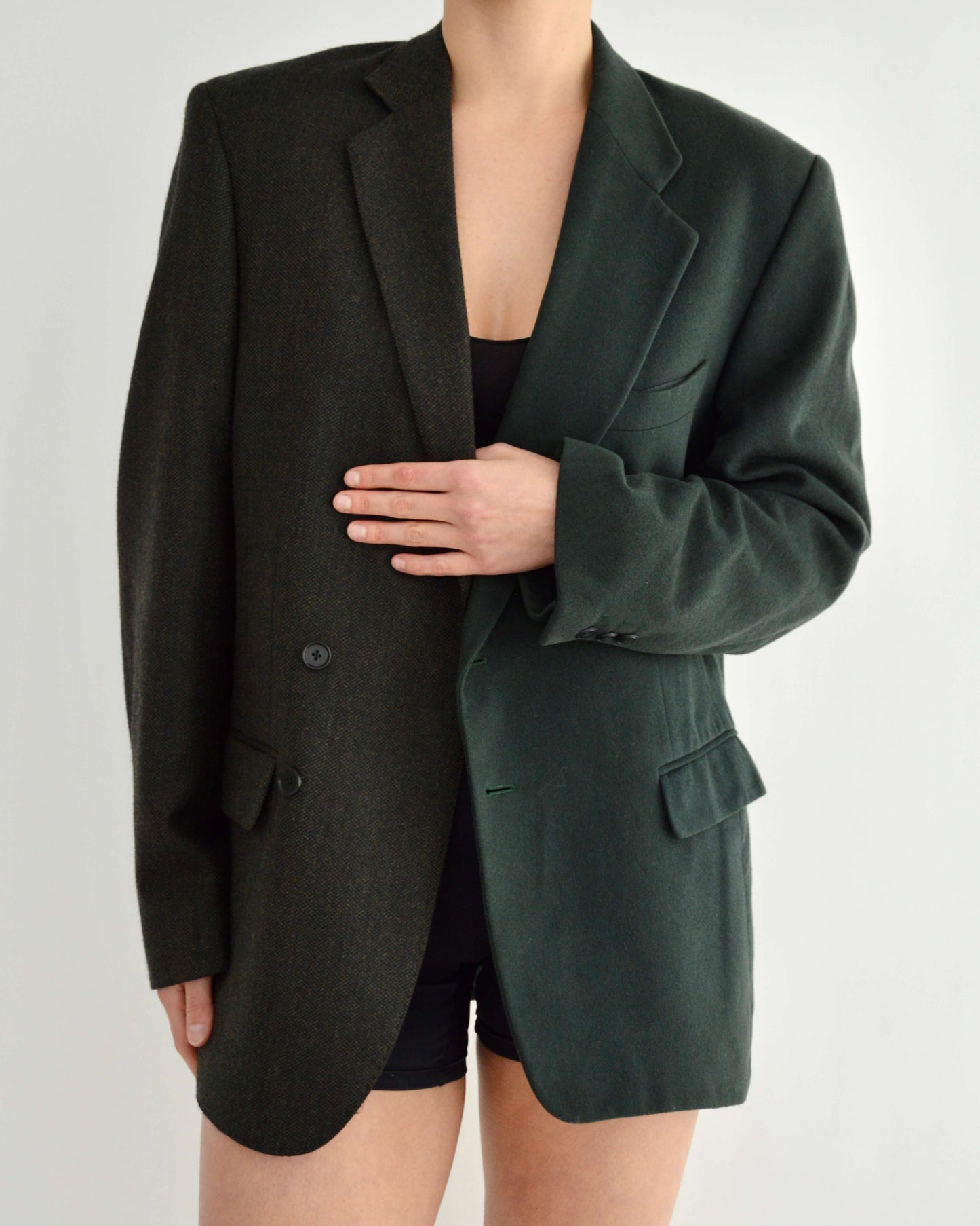 DUO Blazer - Green Two Shades (S/L)