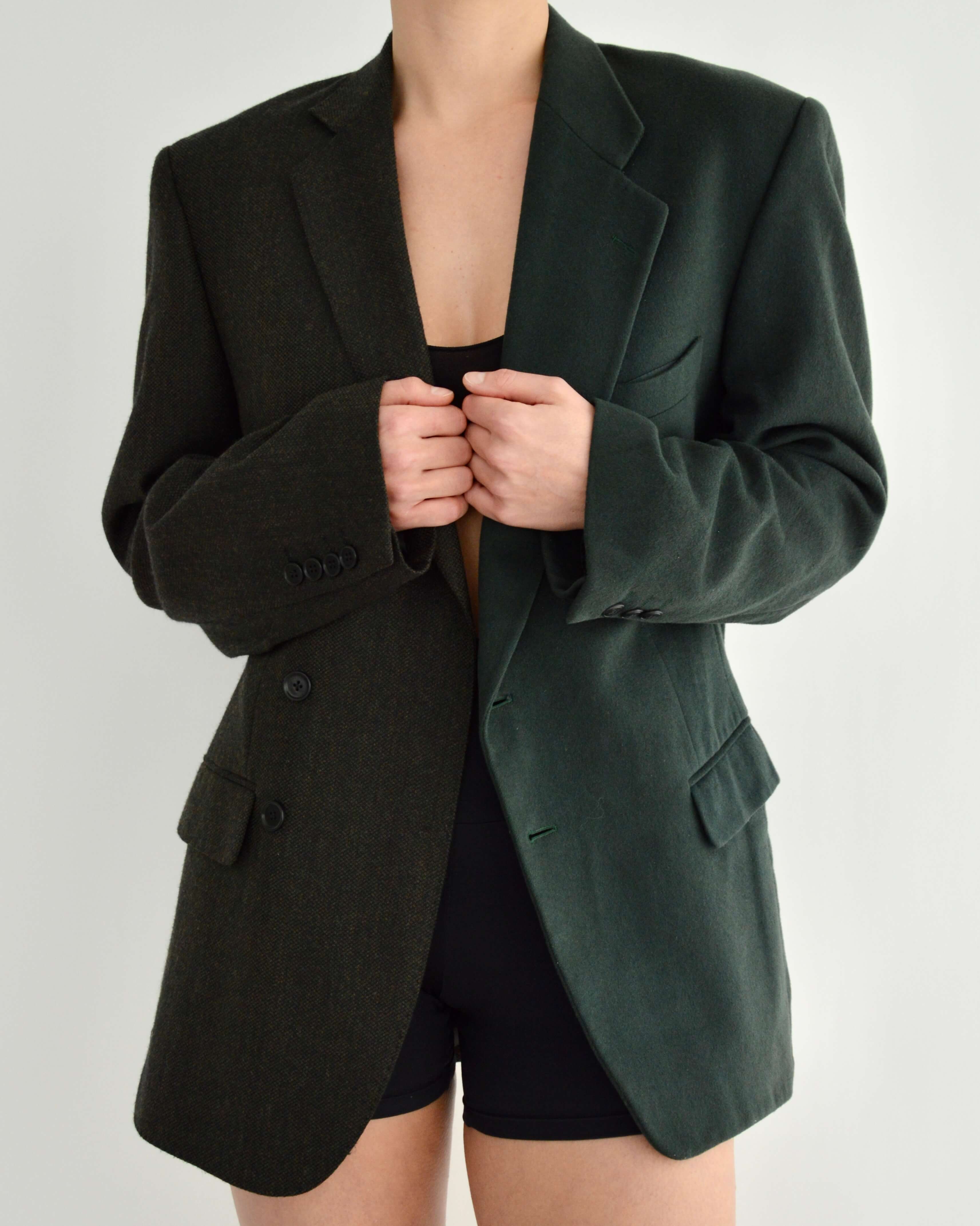 DUO Blazer - Green Two Shades (S/L)