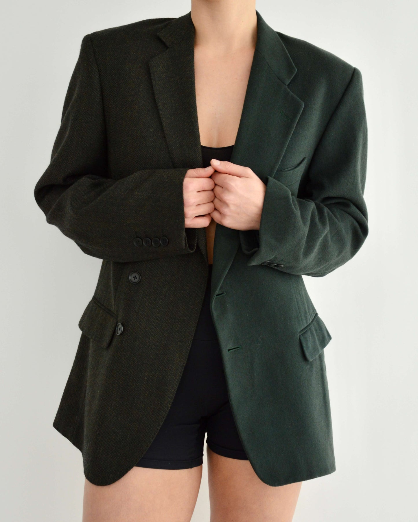 DUO Blazer - Green Two Shades (S/L)