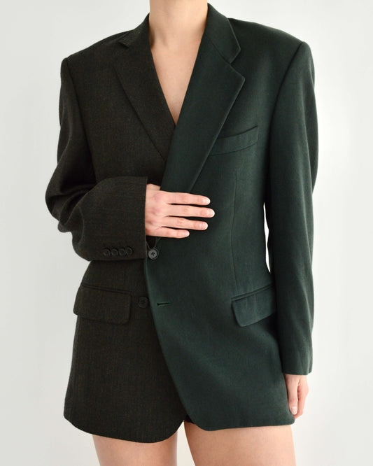 DUO Blazer - Green Two Shades (S/L)