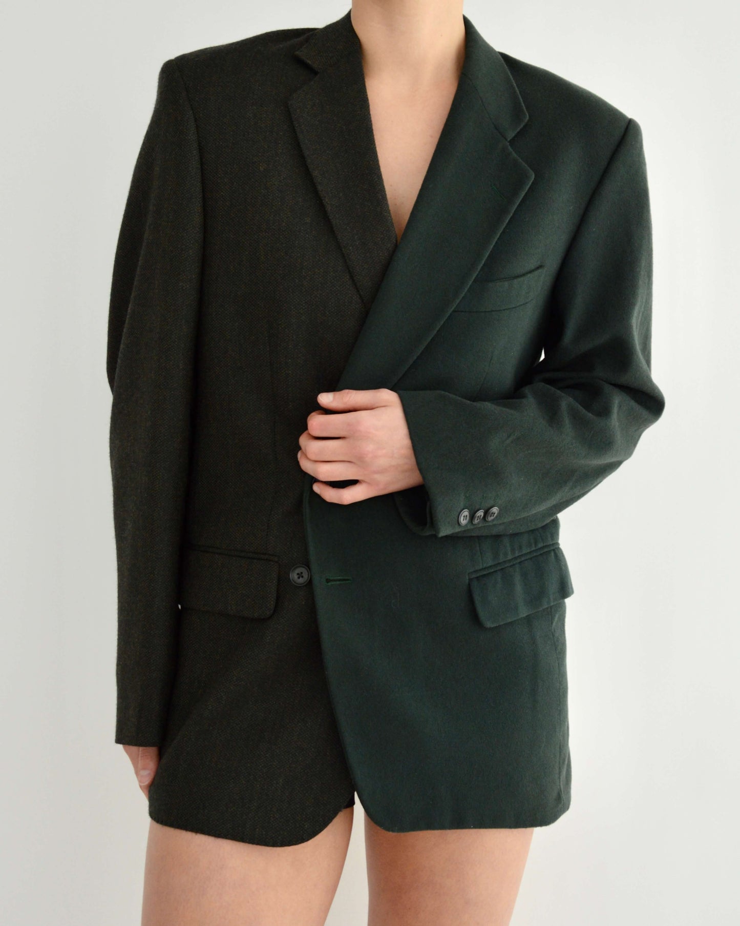 DUO Blazer - Green Two Shades (S/L)