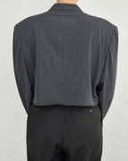 Cropped Blazer - Light Blue (L)