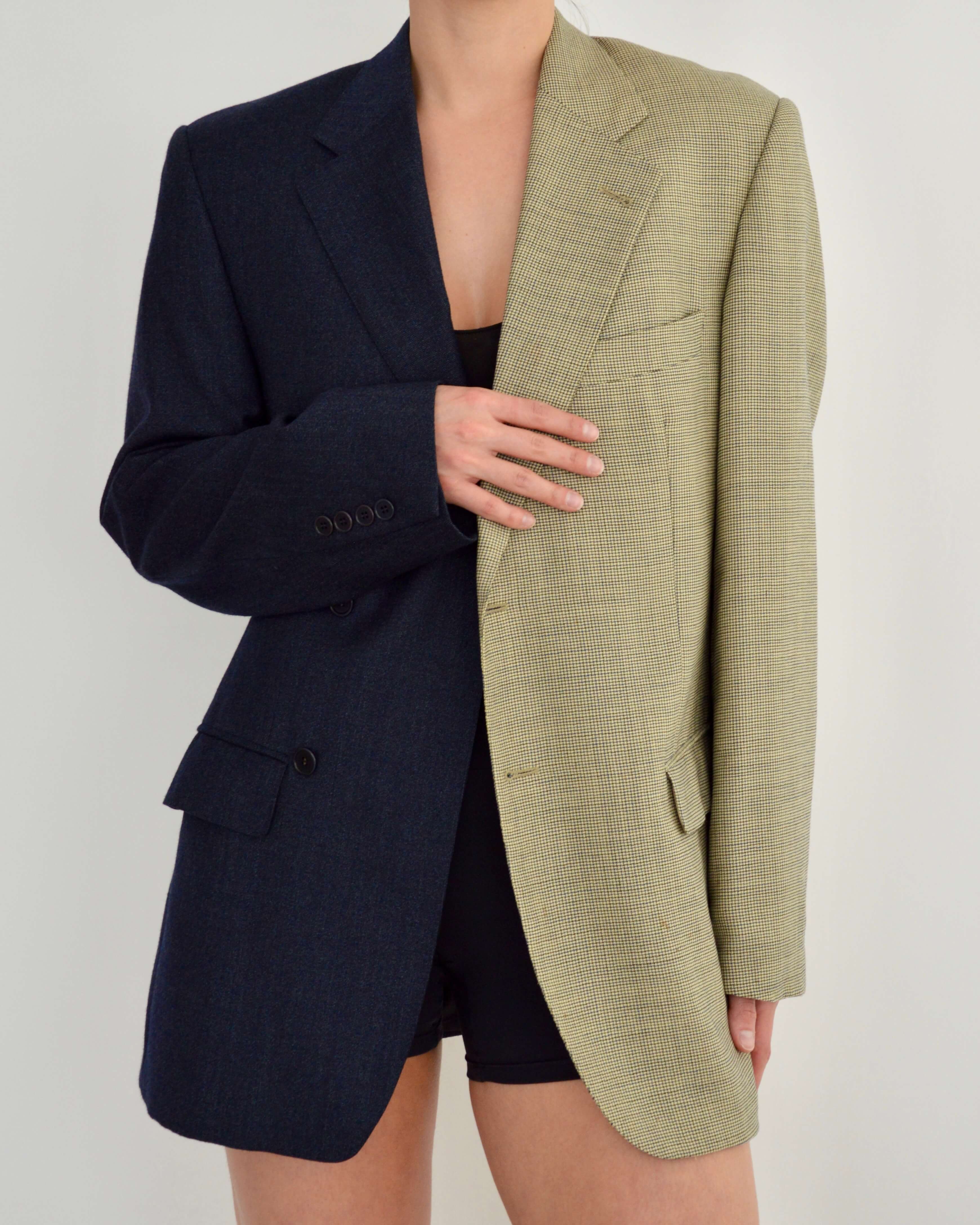 DUO Blazer - Blue Denim Contrast (S/L)