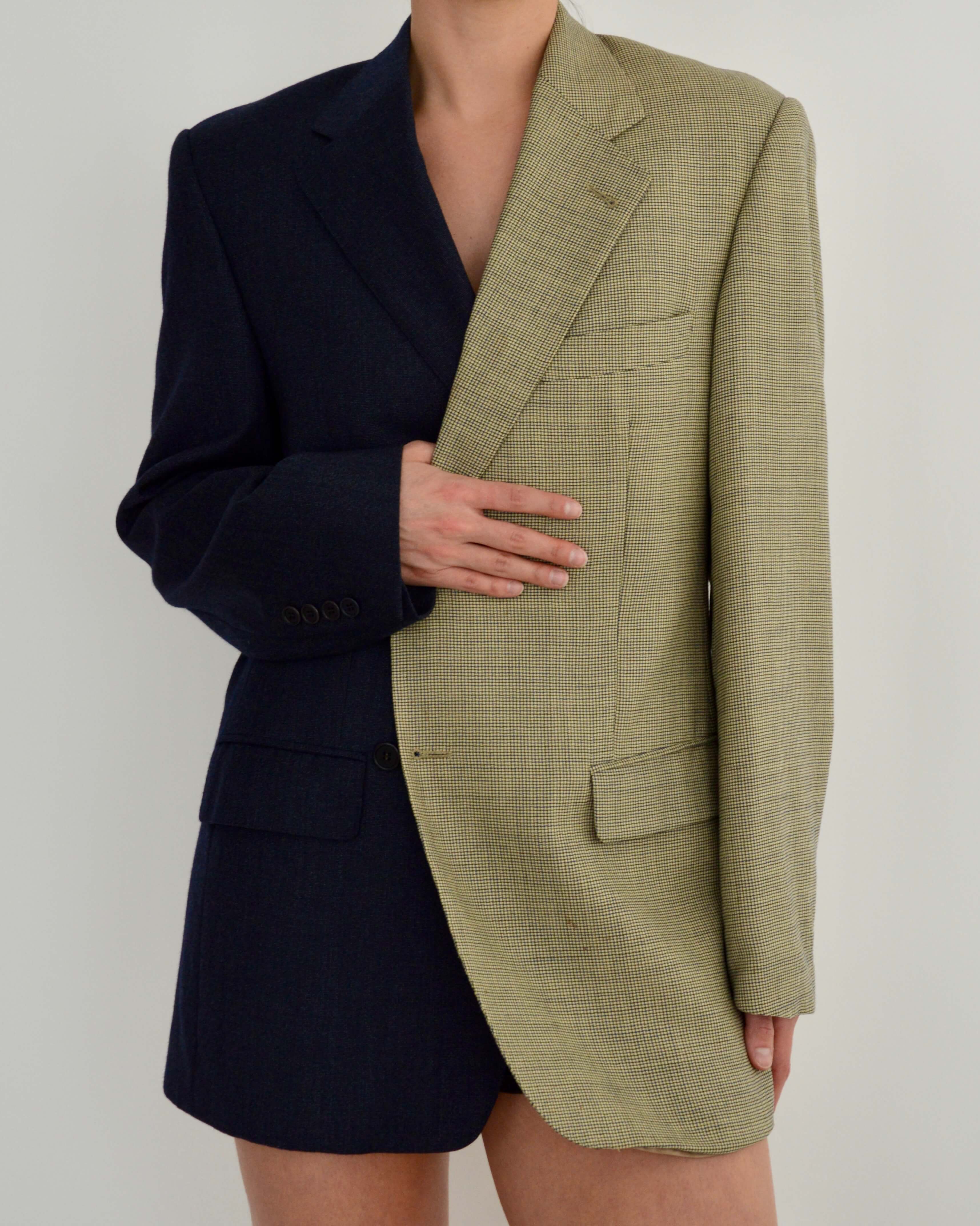 DUO Blazer - Blue Denim Contrast (S/L)