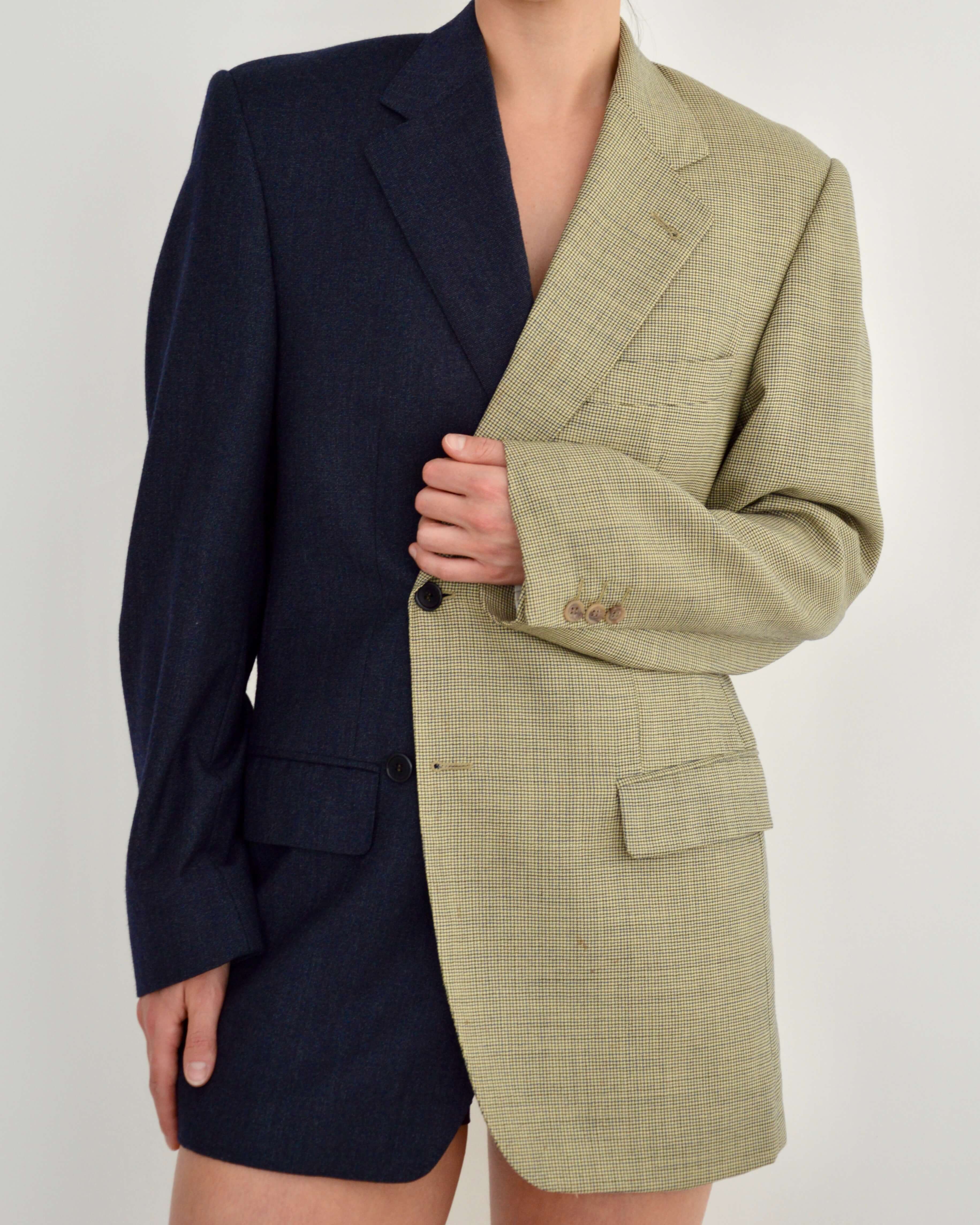 DUO Blazer - Blue Denim Contrast (S/L)