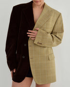 DUO Blazer - Corduroy Dark Brown (M/XL)