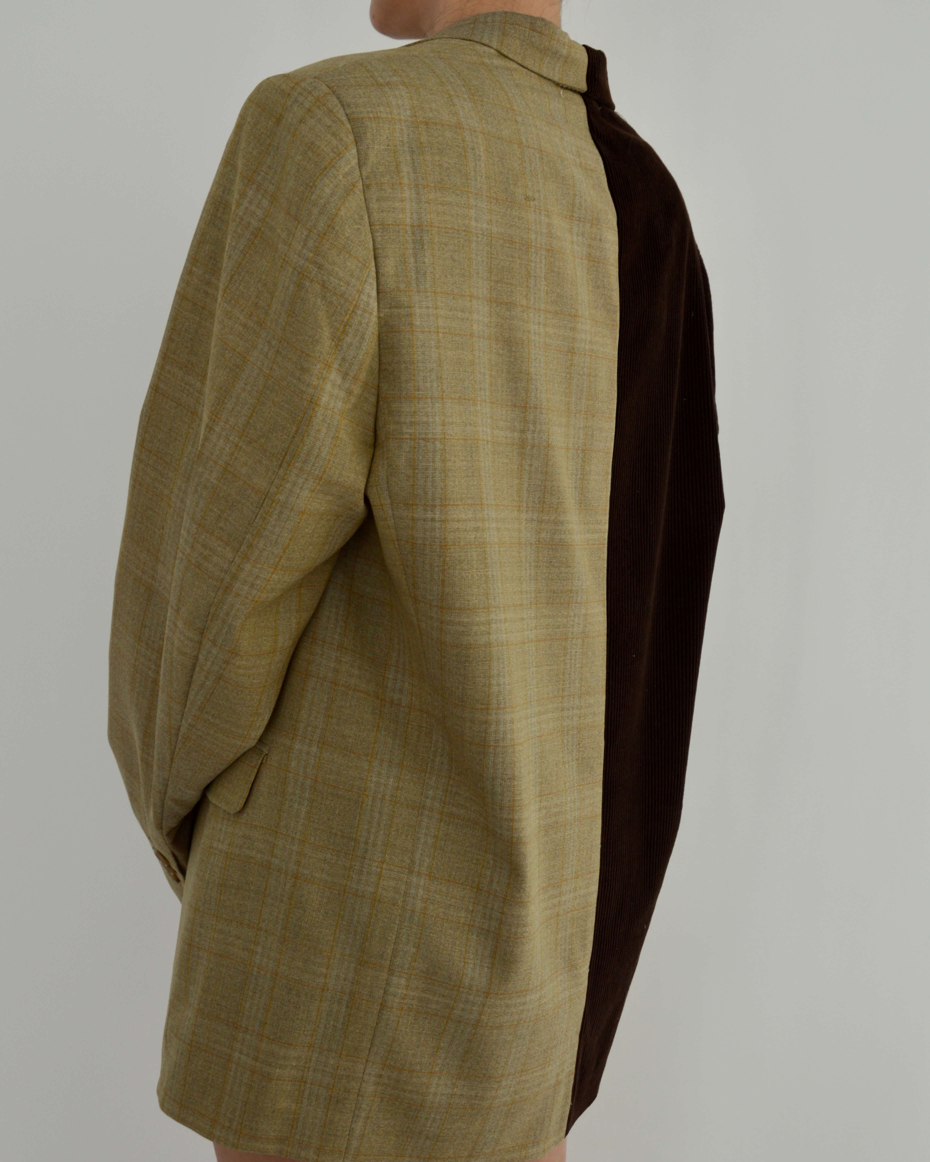 DUO Blazer - Corduroy Dark Brown (M/XL)