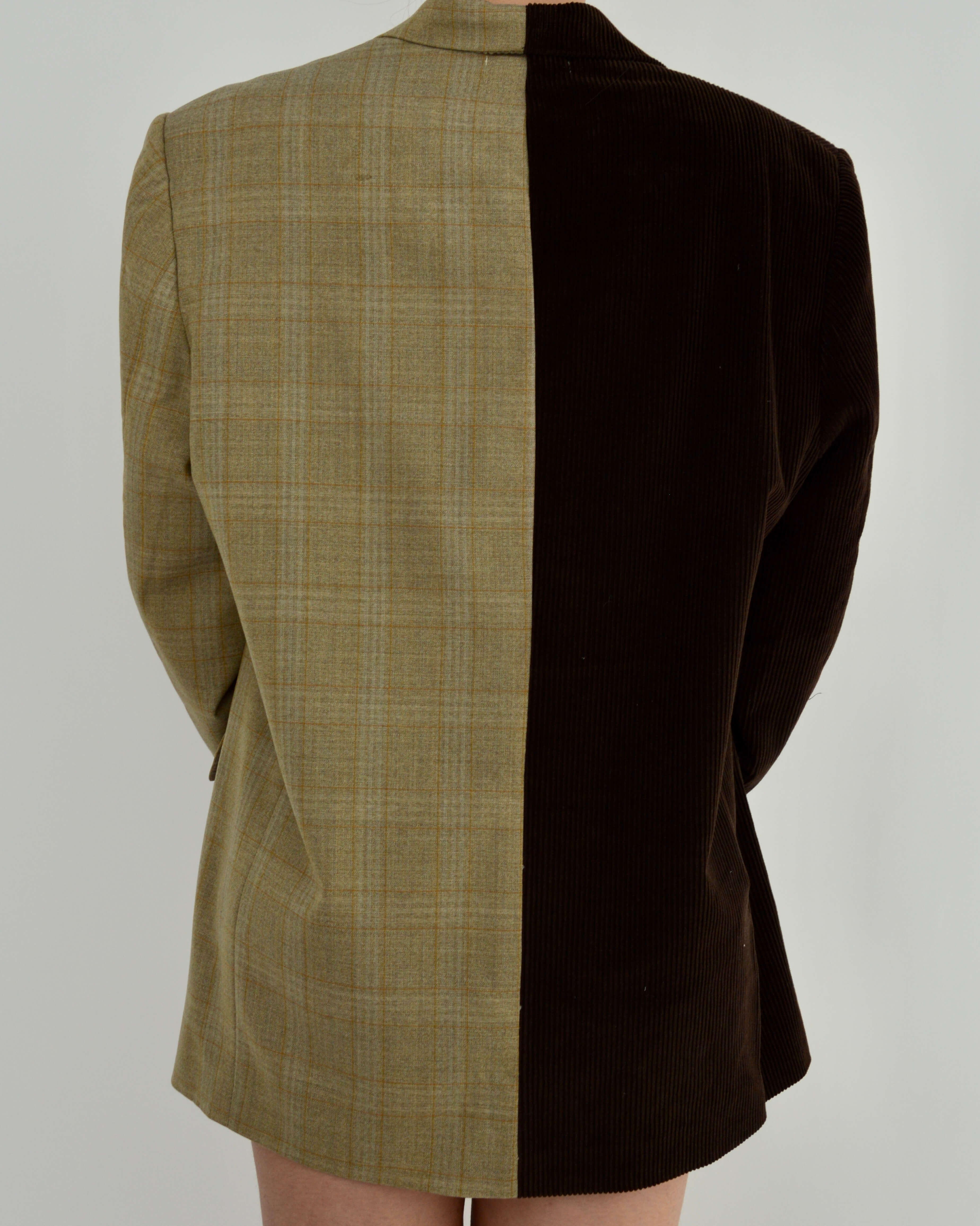 DUO Blazer - Corduroy Dark Brown (M/XL)