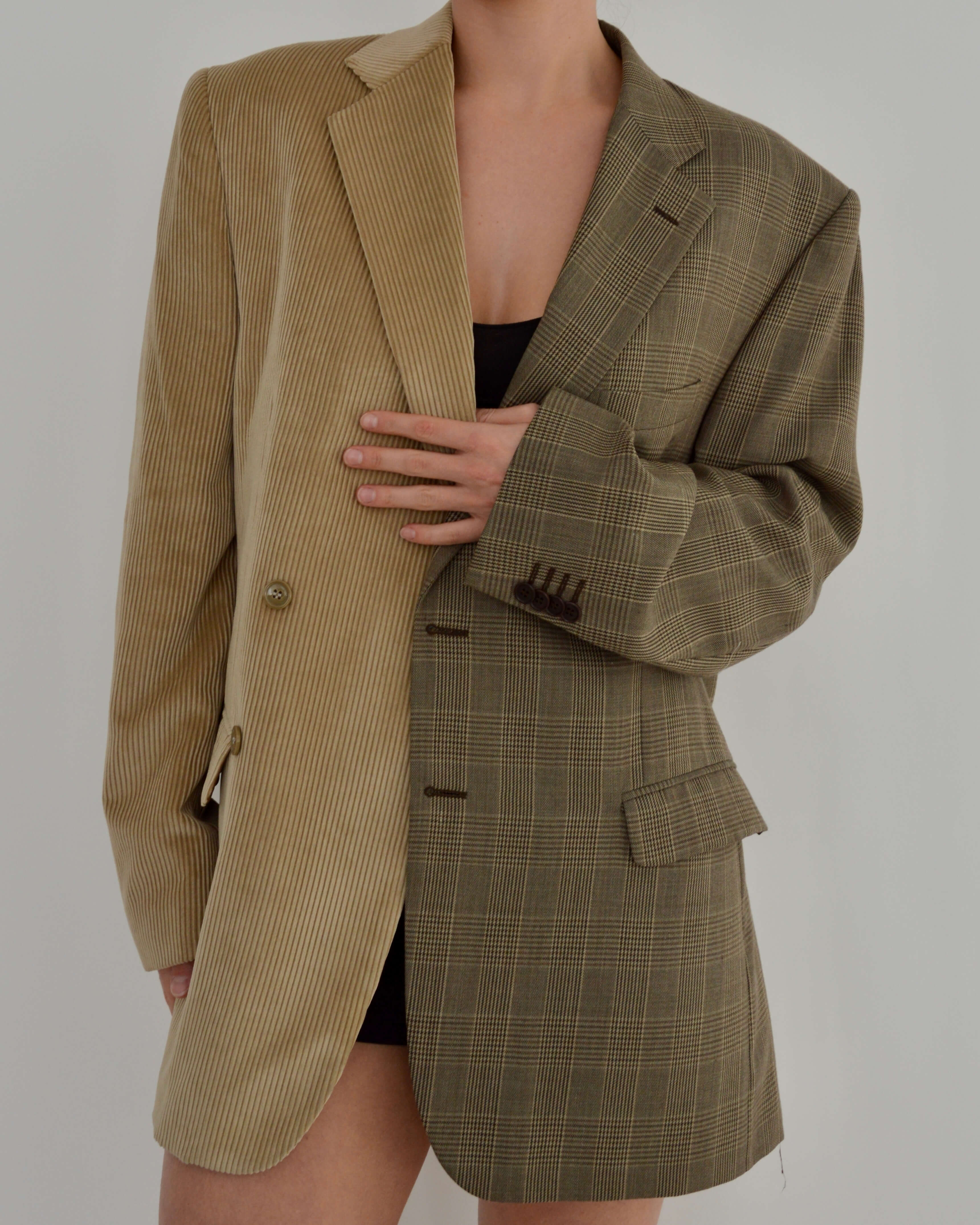 DUO Blazer - Corduroy Beige (M/XL)