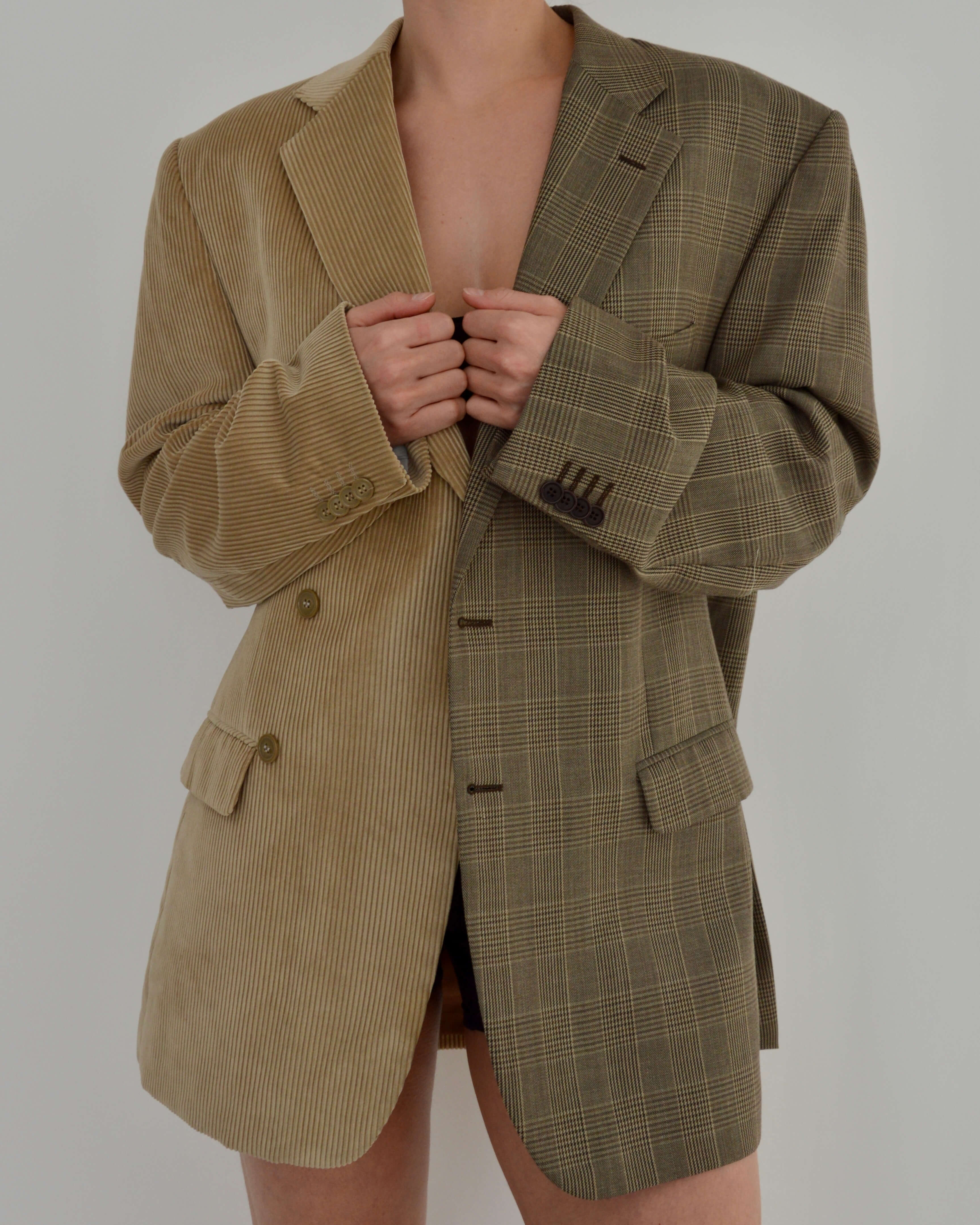 DUO Blazer - Corduroy Beige (M/XL)