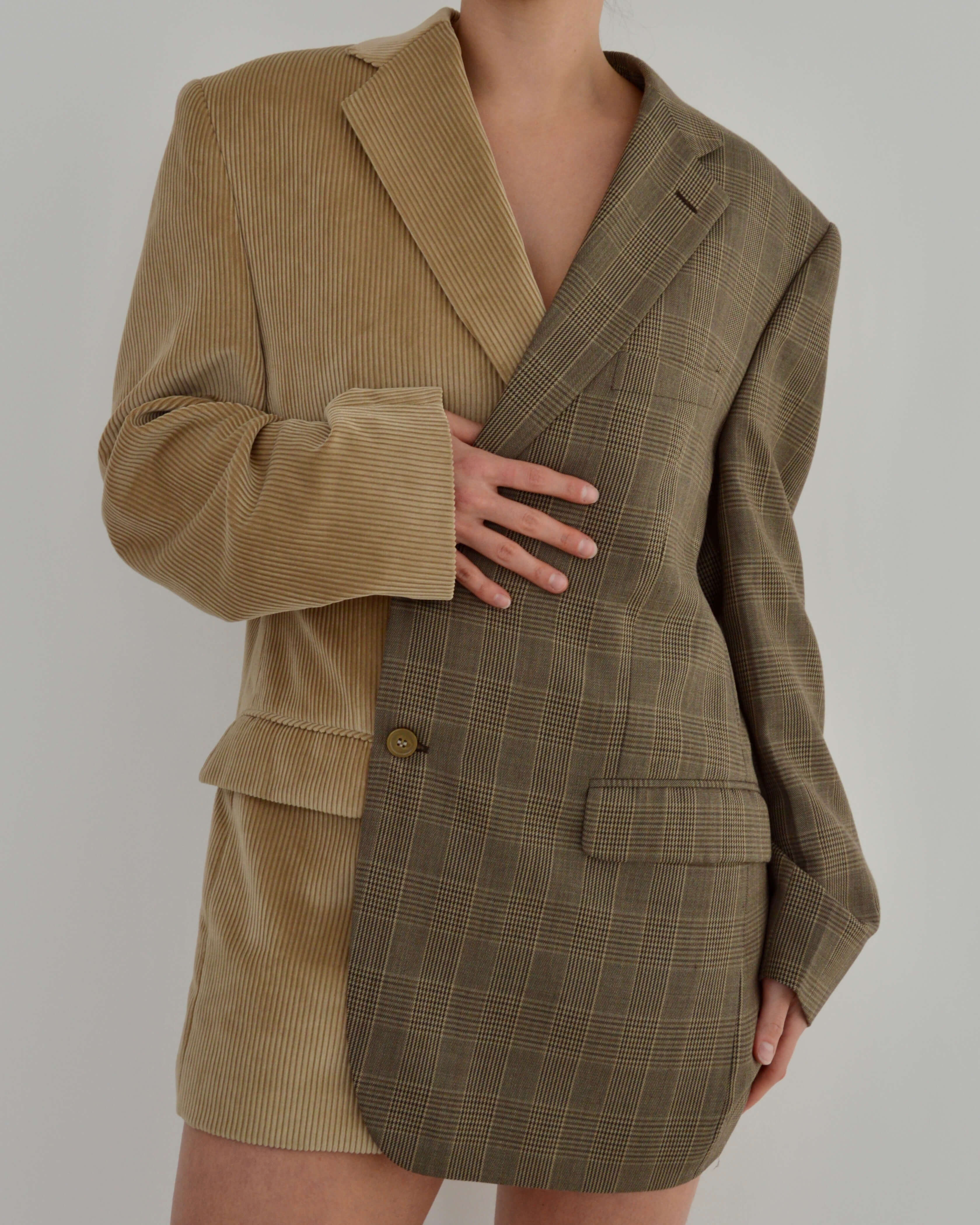 DUO Blazer - Corduroy Beige (M/XL)