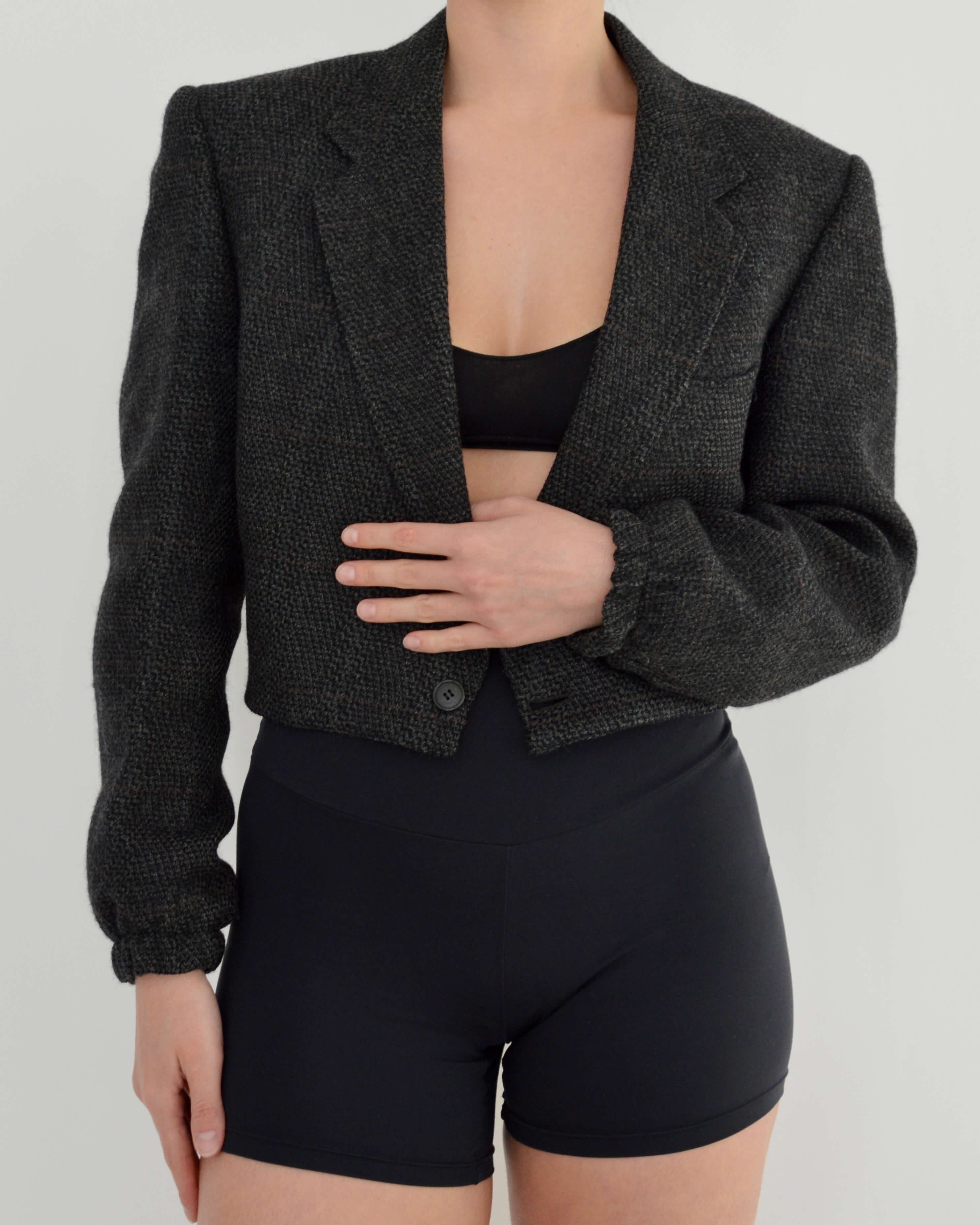 Bomber - Textured Grey (S/L)