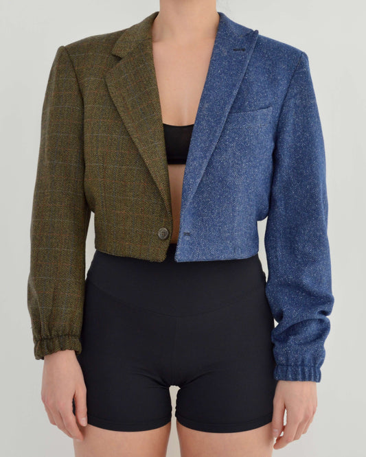 DUO Bomber - Green & Blue (S/L)