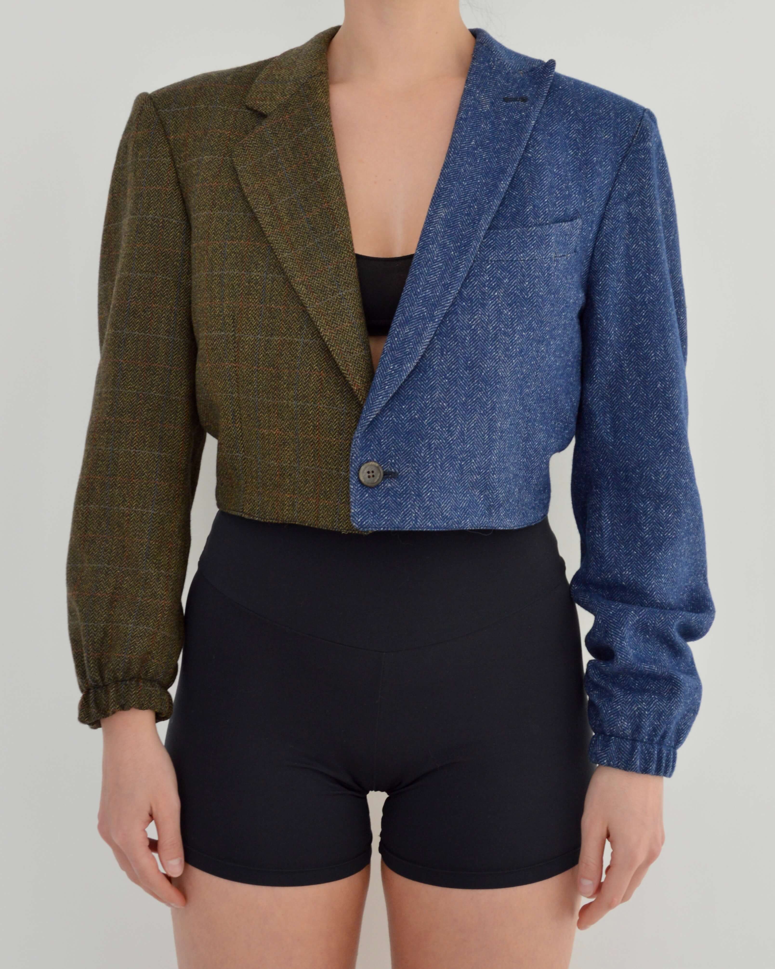 Bomber DUO - Verde y Azul (M)