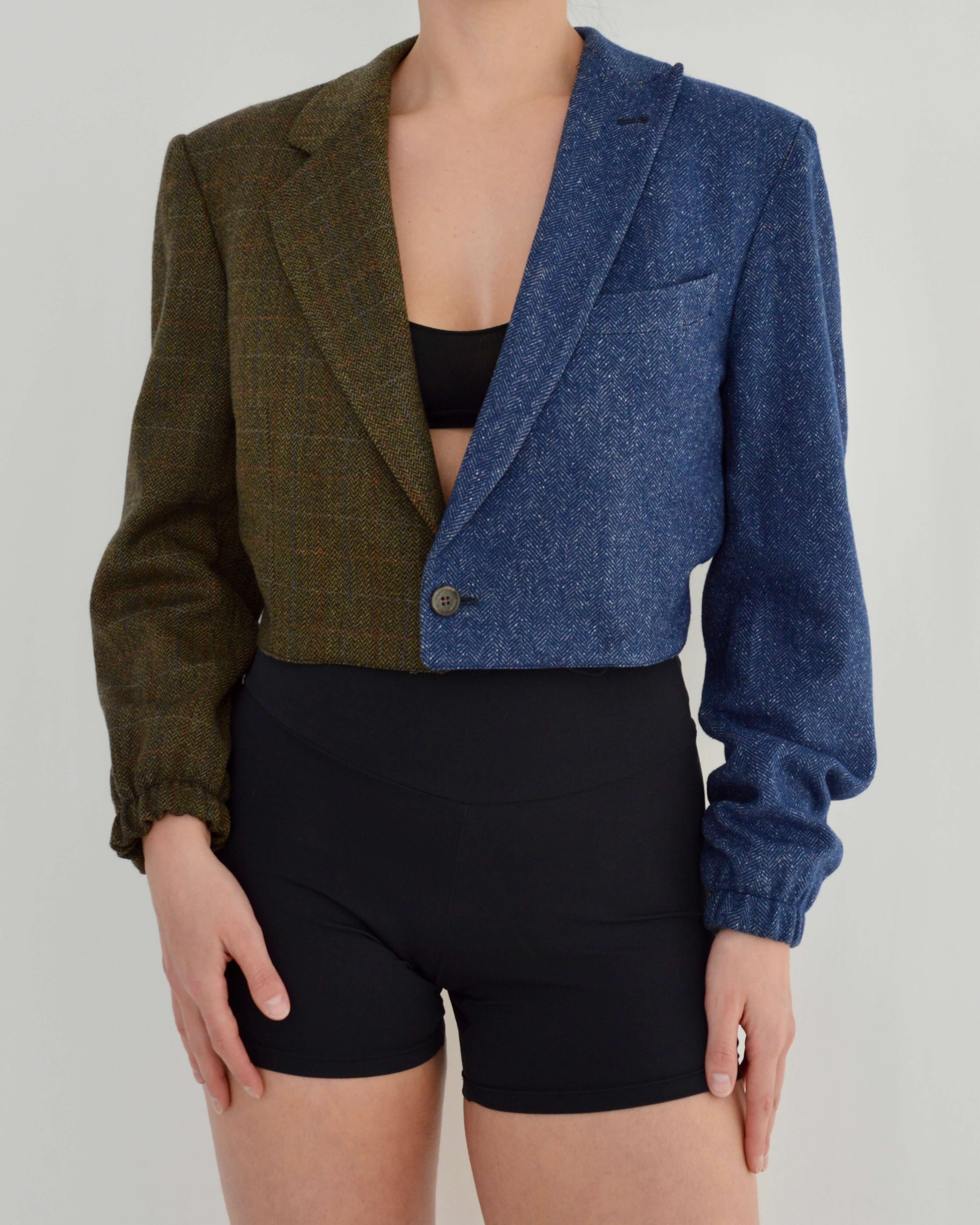 Bomber DUO - Verde y Azul (M)