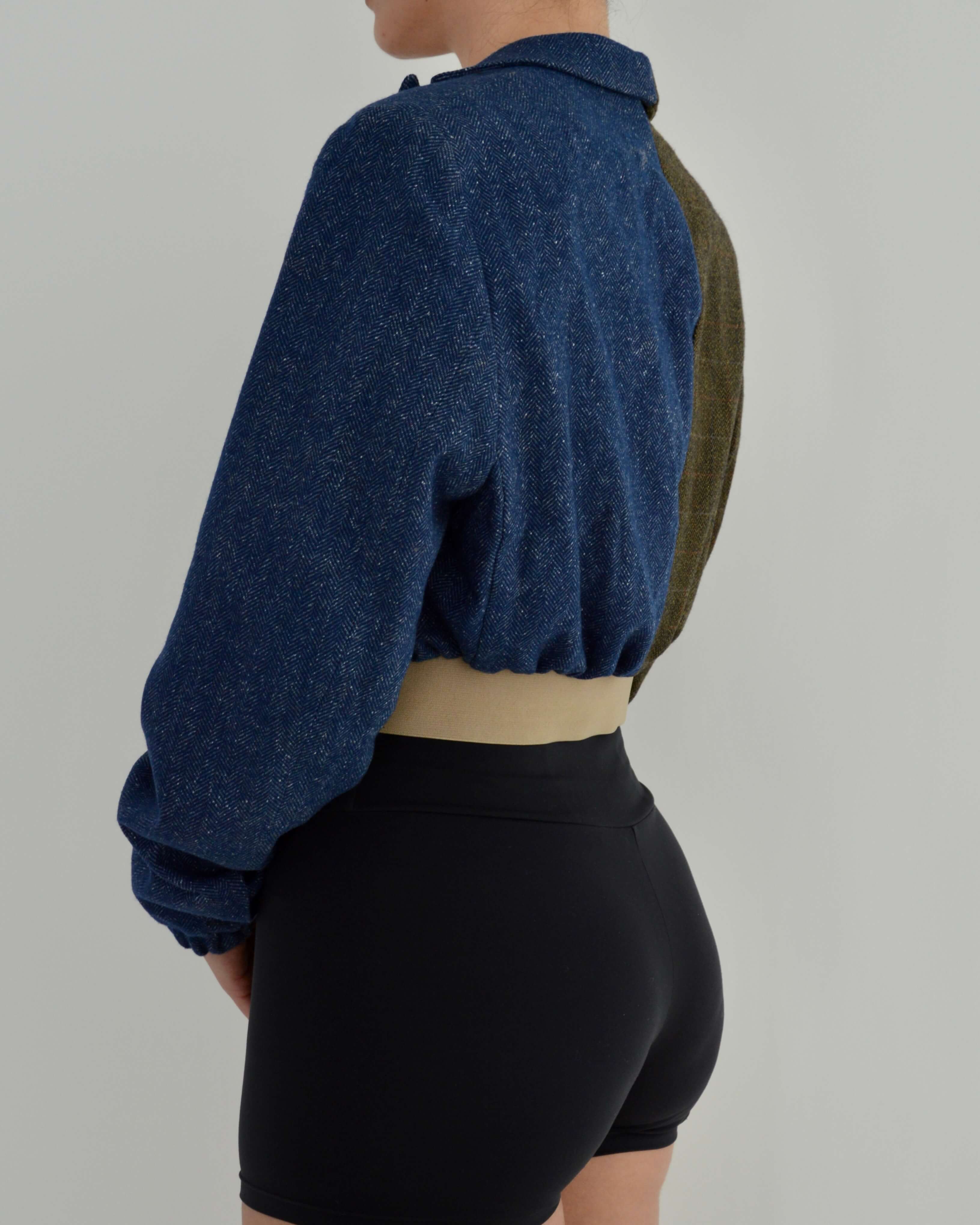 DUO Bomber - Green & Blue (M)