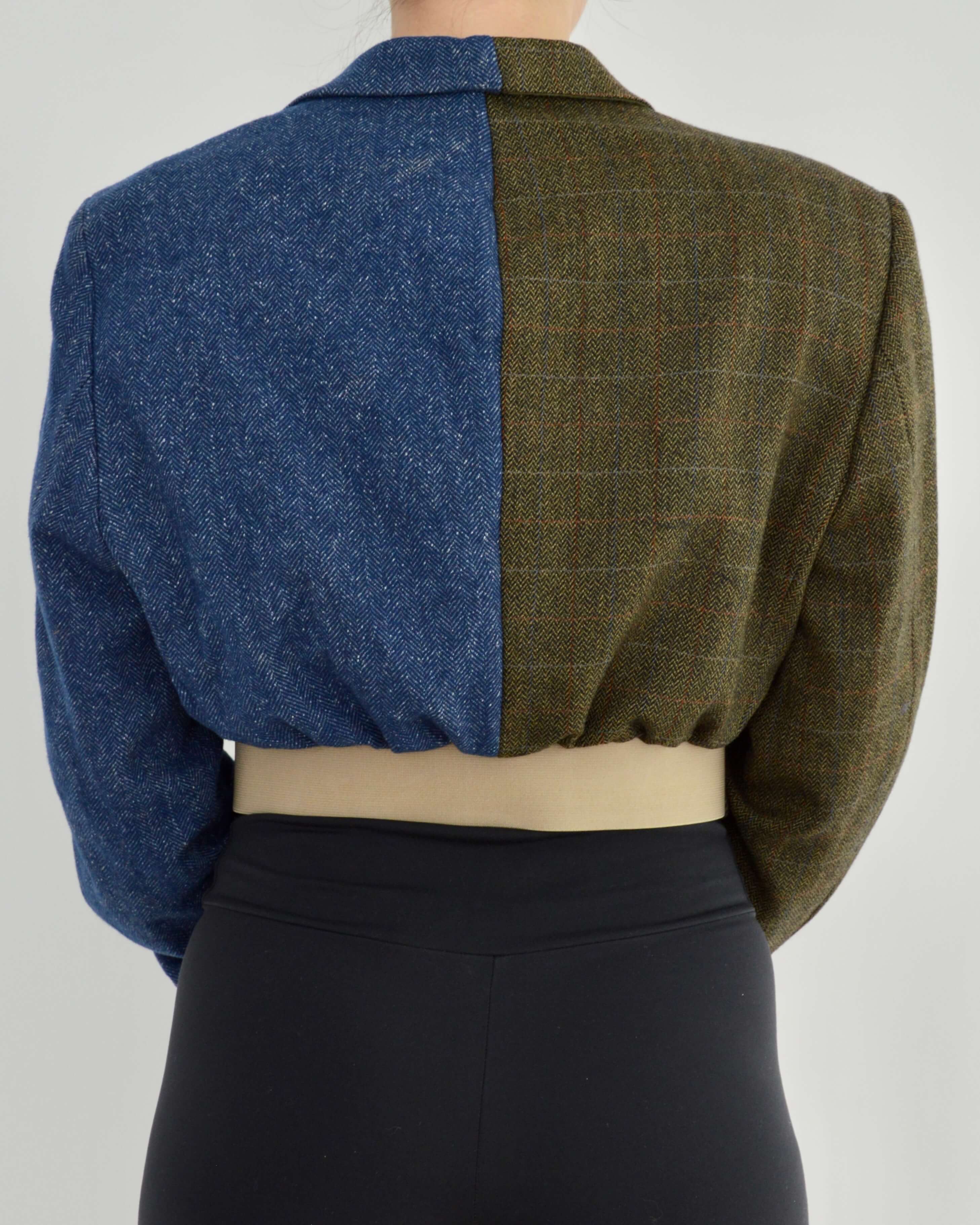 Bomber DUO - Verde y Azul (M)