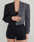 DUO Bomber - Purple & Grey (M)
