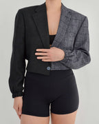 DUO Bomber - Purple & Grey (M)