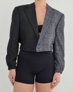 DUO Bomber - Purple & Grey (M)
