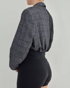 DUO Bomber - Purple & Grey (M)