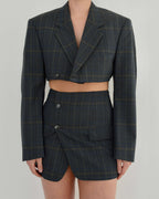 Blaset - Plaided Blue (XS/S)