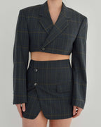 Blaset - Plaided Blue (XS/S)