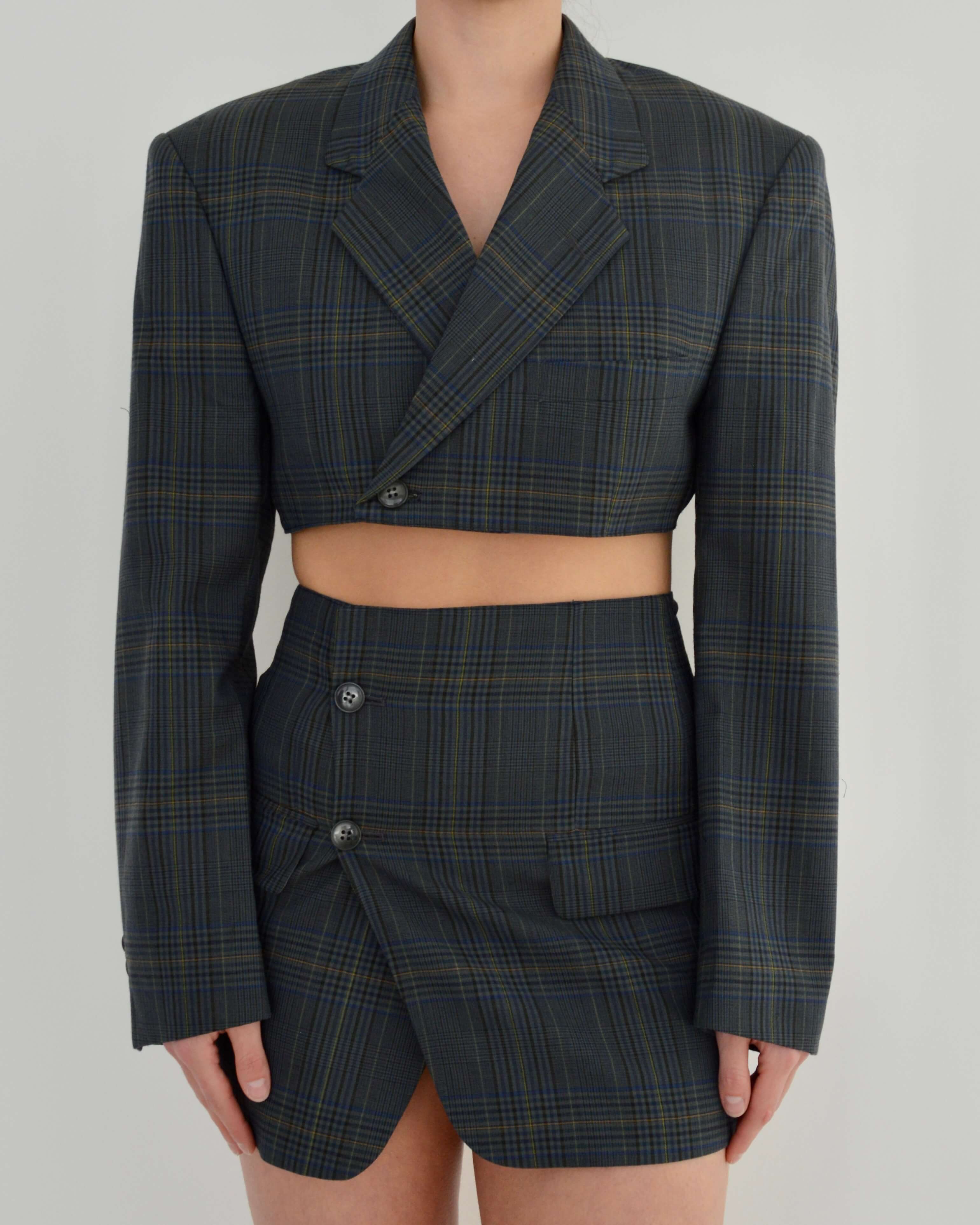 Blaset - Plaided Blue (XS/S)