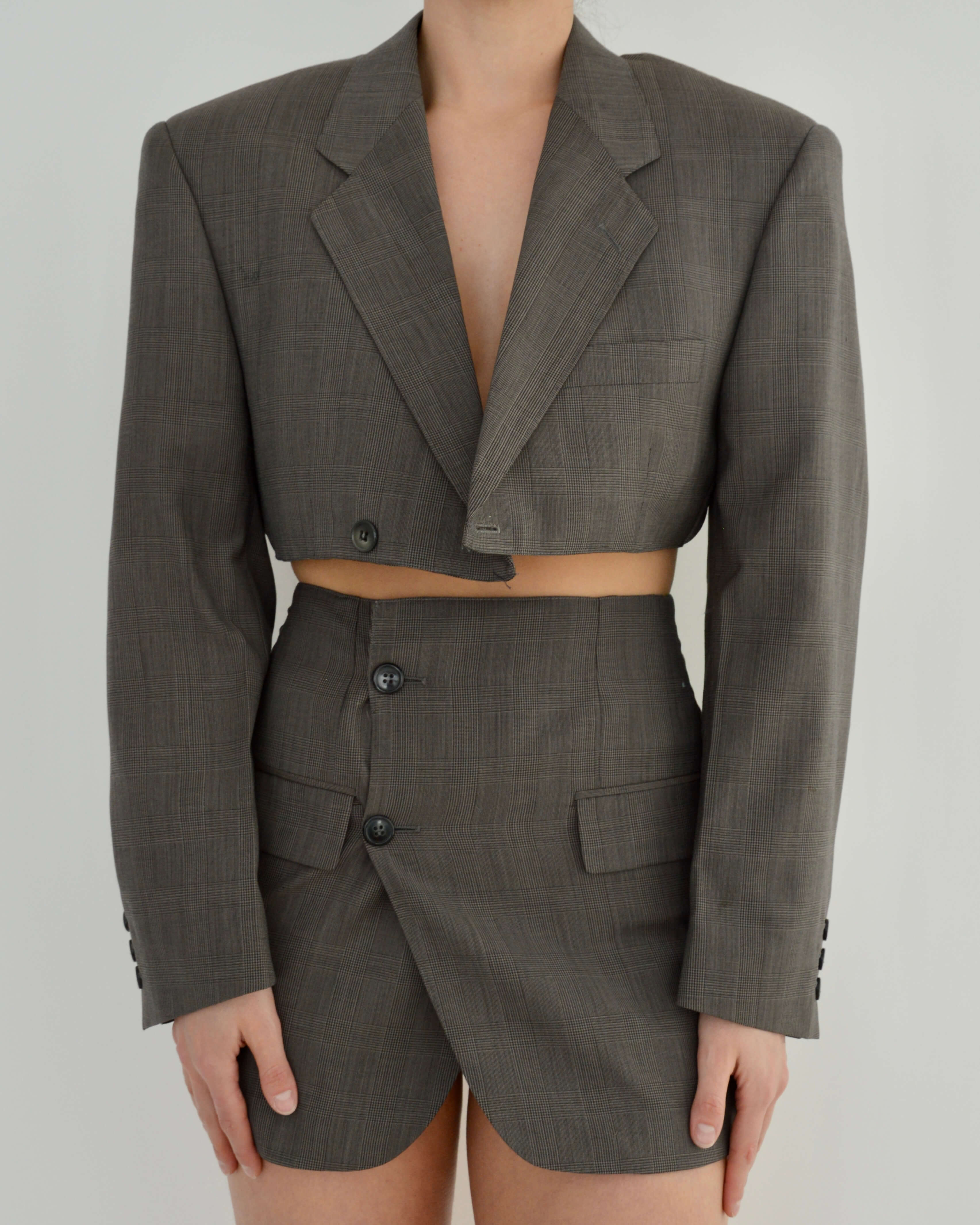 Blaset - YSL plaided (XS/S)