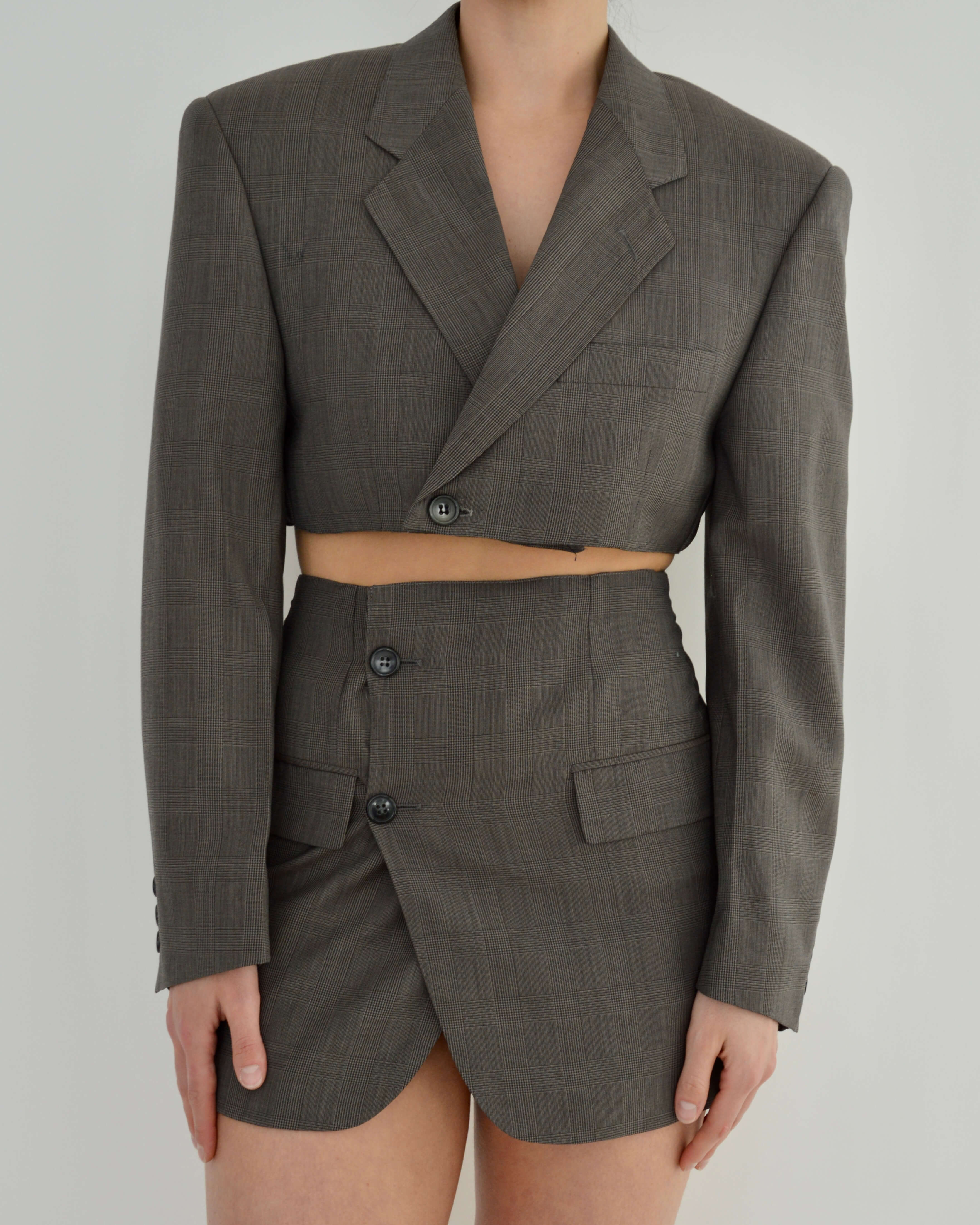 Blaset - YSL plaided (XS/S)