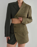 DUO Blaset - Clair sur vert foncé (S)