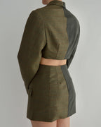 DUO Blaset - Clair sur vert foncé (S)
