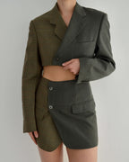 DUO Blaset - Clair sur vert foncé (S)
