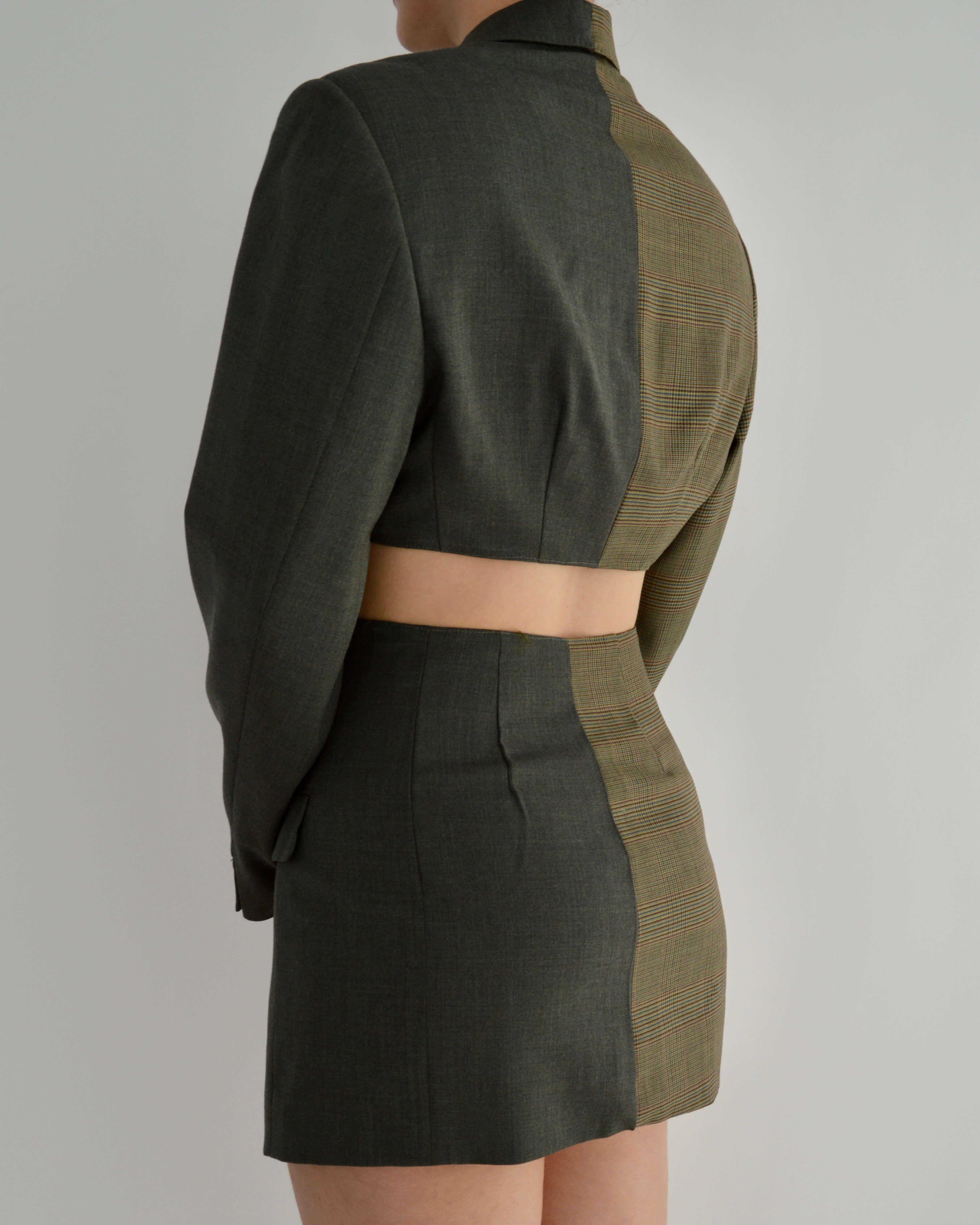 DUO Blaset - Light on dark green  (S)