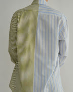 DUO Shirt - CH Green & Baby Blue (S/L)