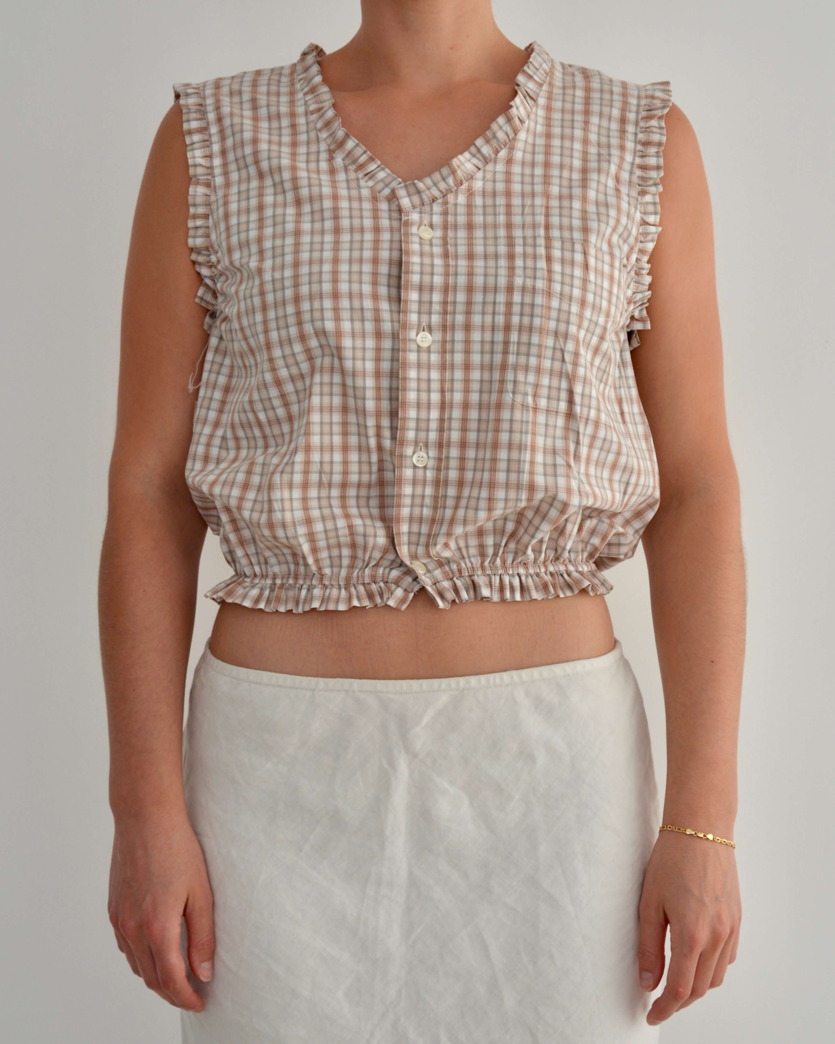 Summer Top & Bandana - Oat (M)