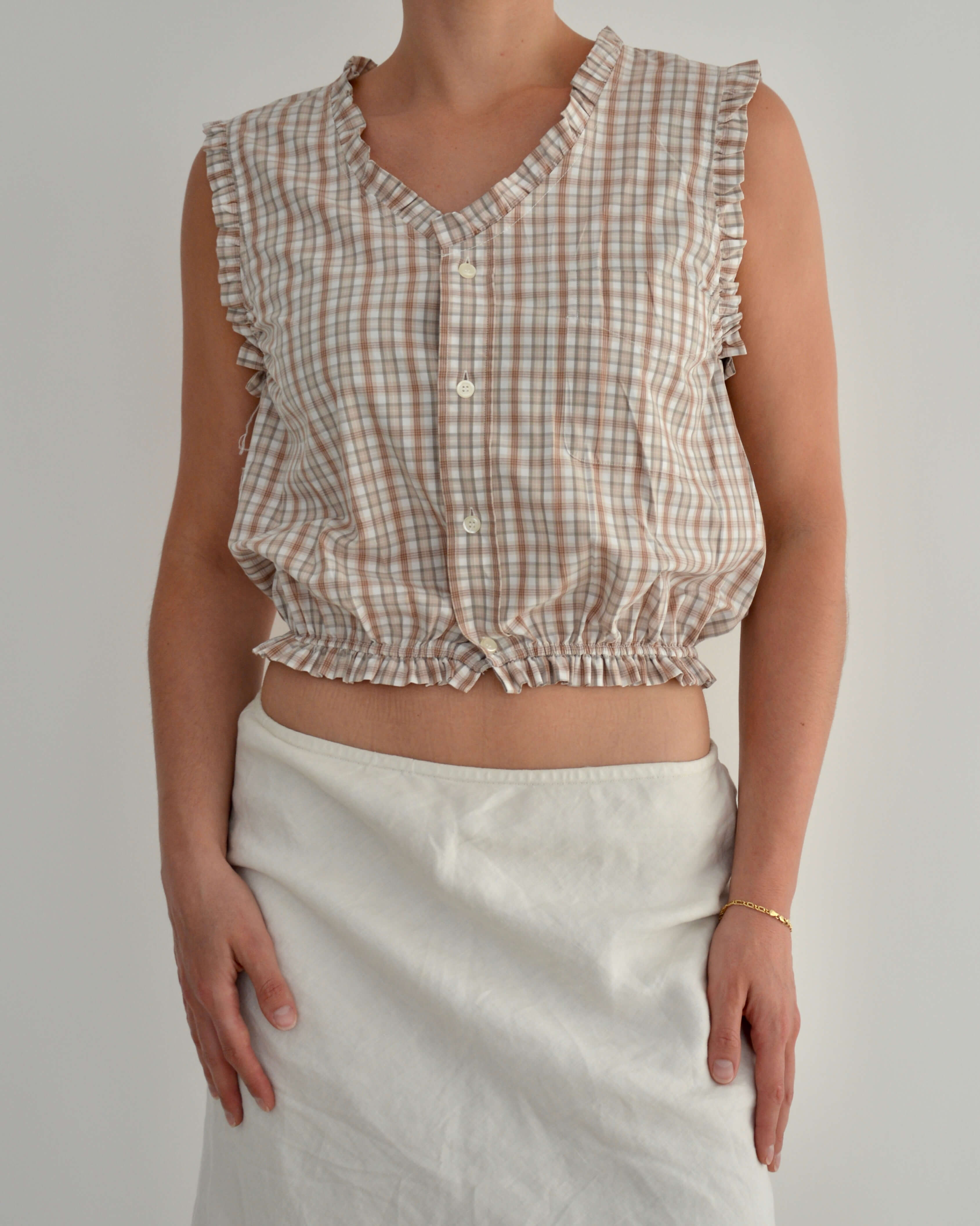 Summer Top & Bandana - Oat (M)