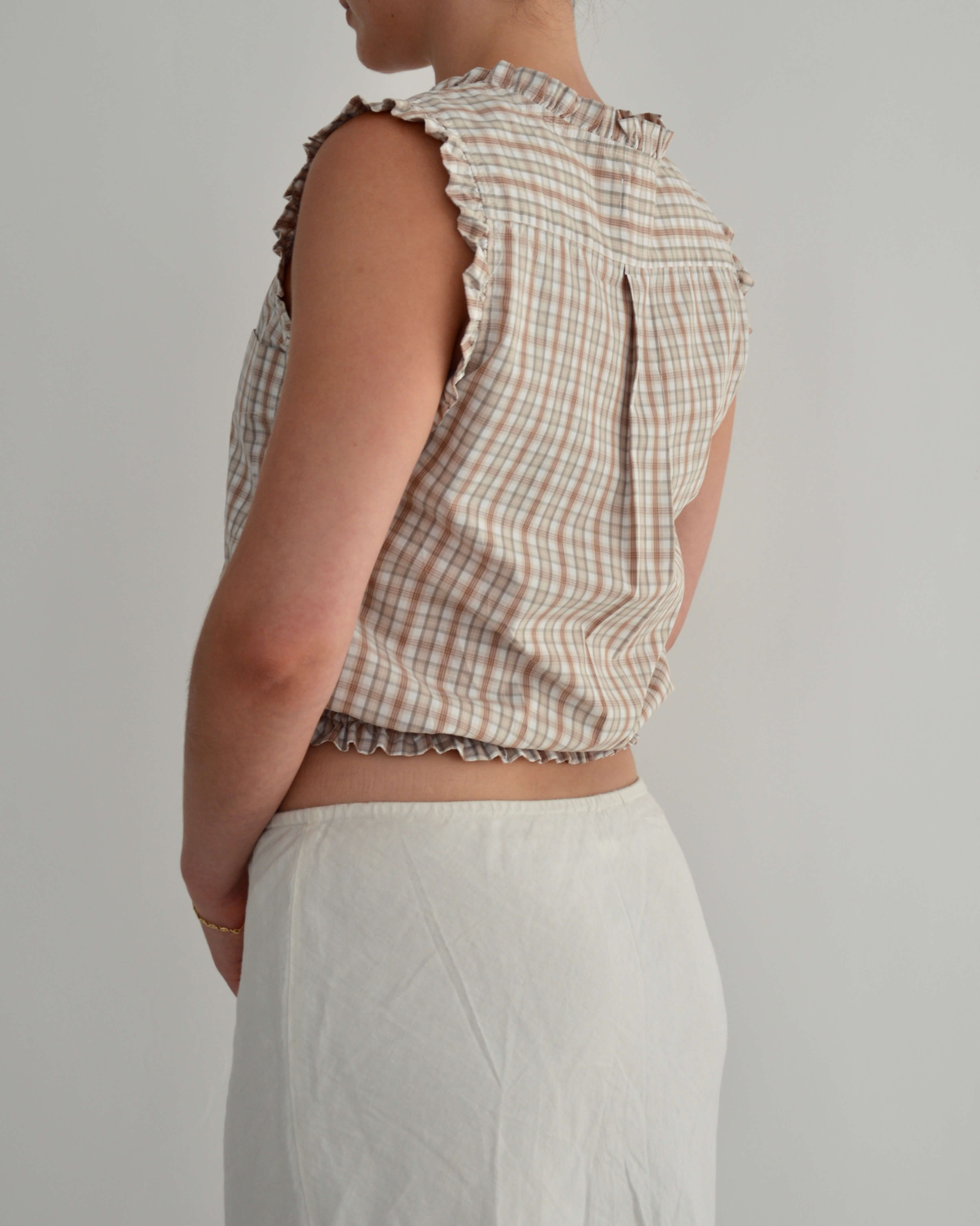 Summer Top & Bandana - Oat (M)