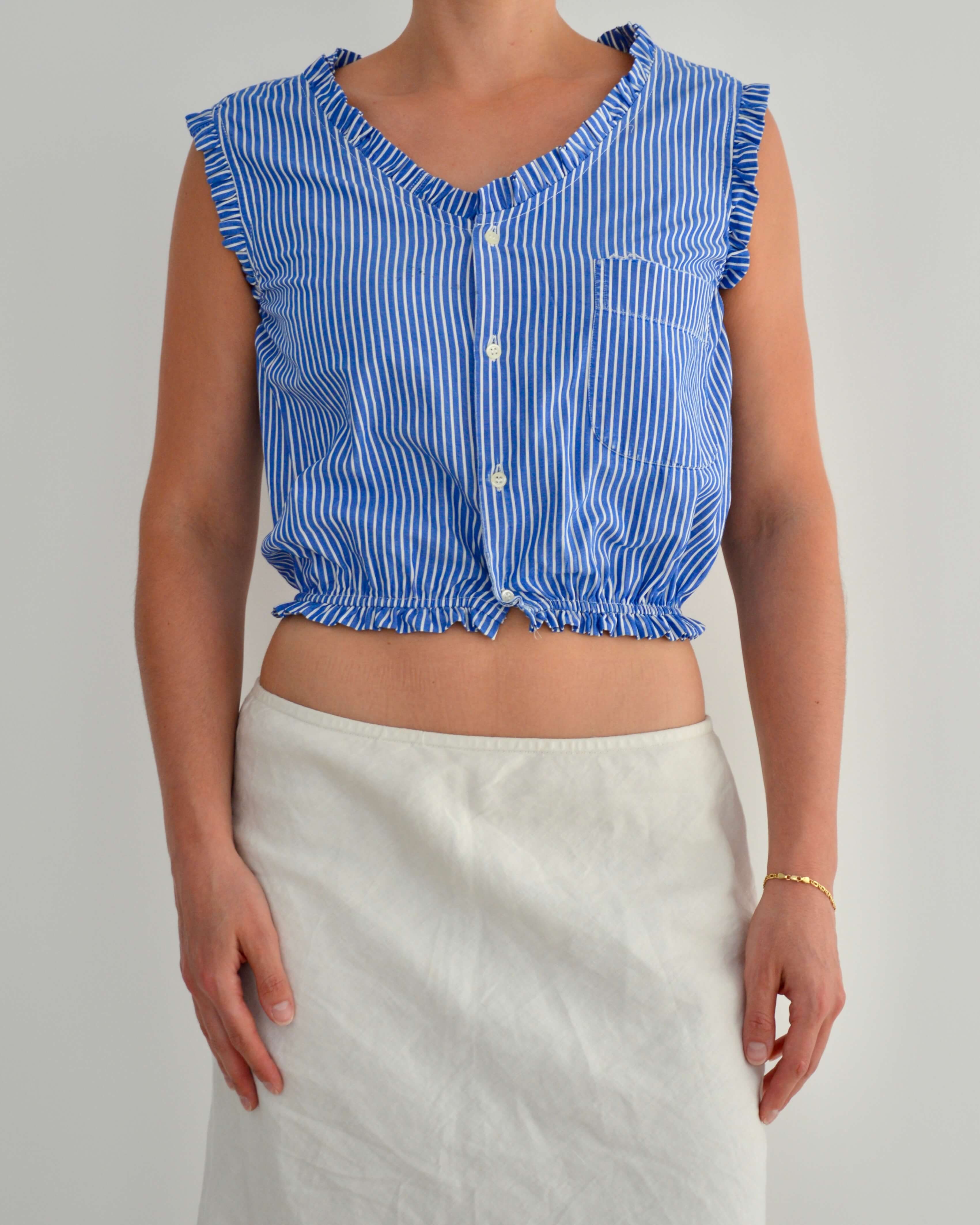 Summer Top - Blue Sky (S)
