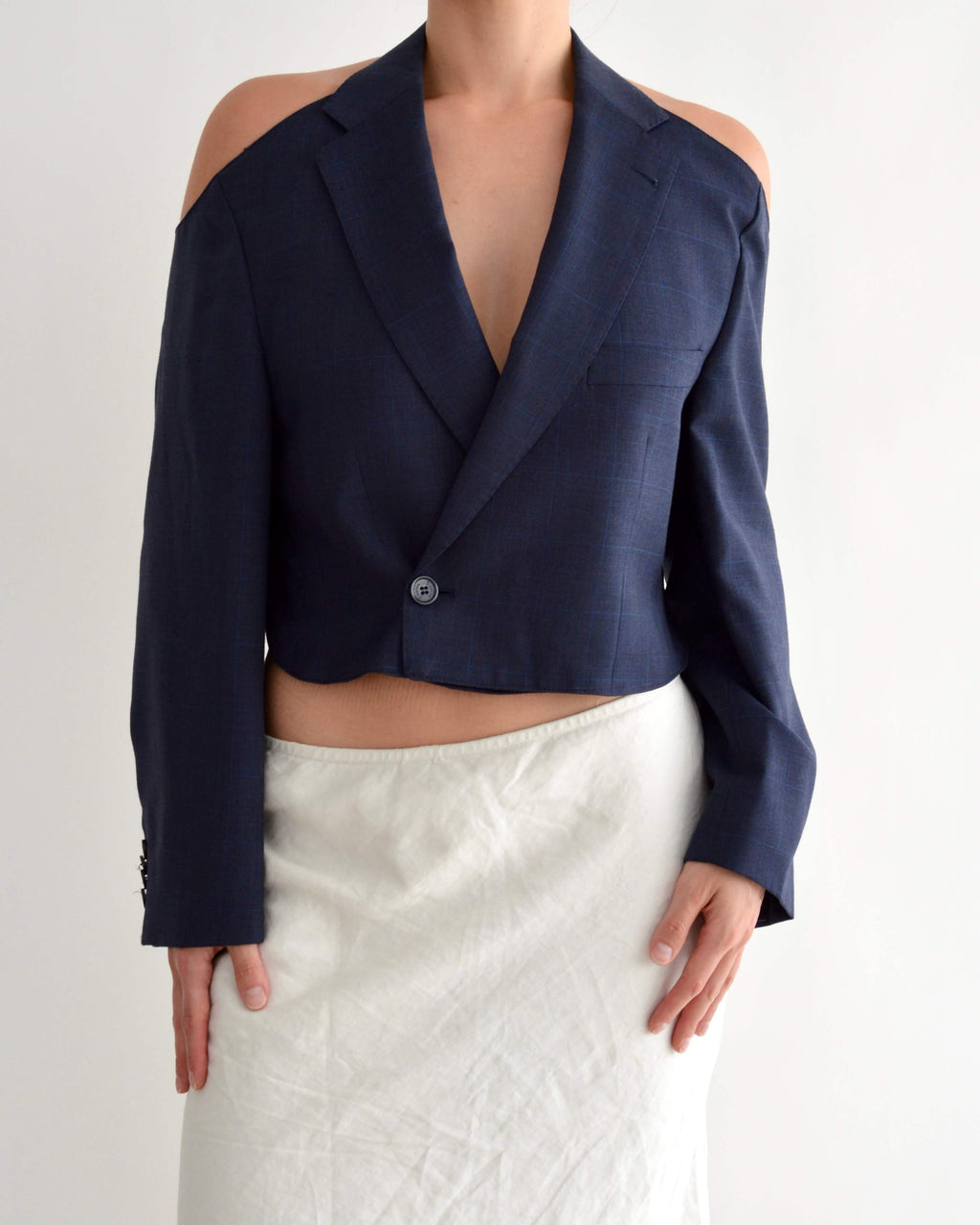 Halter Blazer - Navy (M)