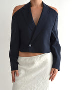 Blazer dos nu - Marine (M)