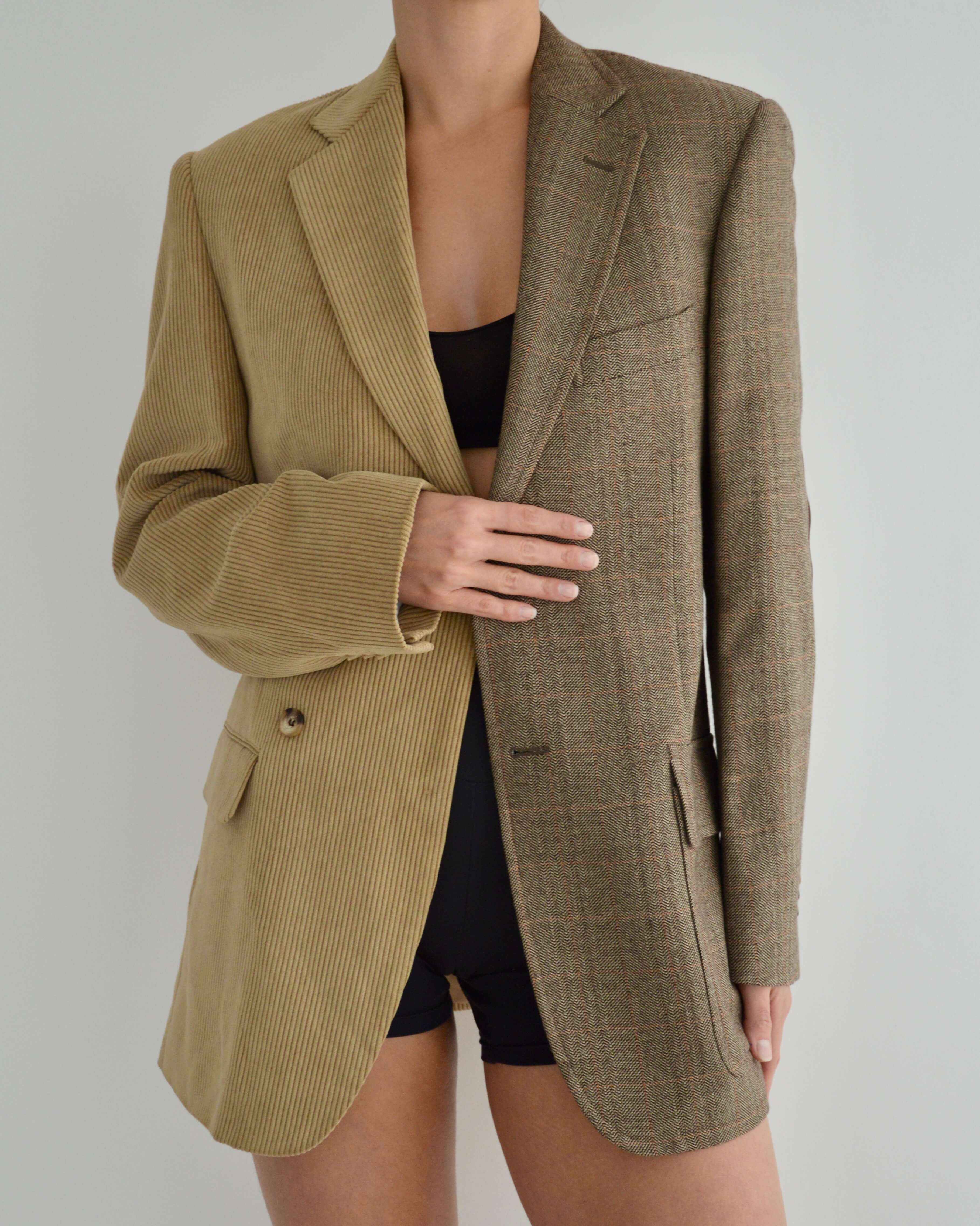 DUO Blazer - Corduroy Chocolate (XS/M)