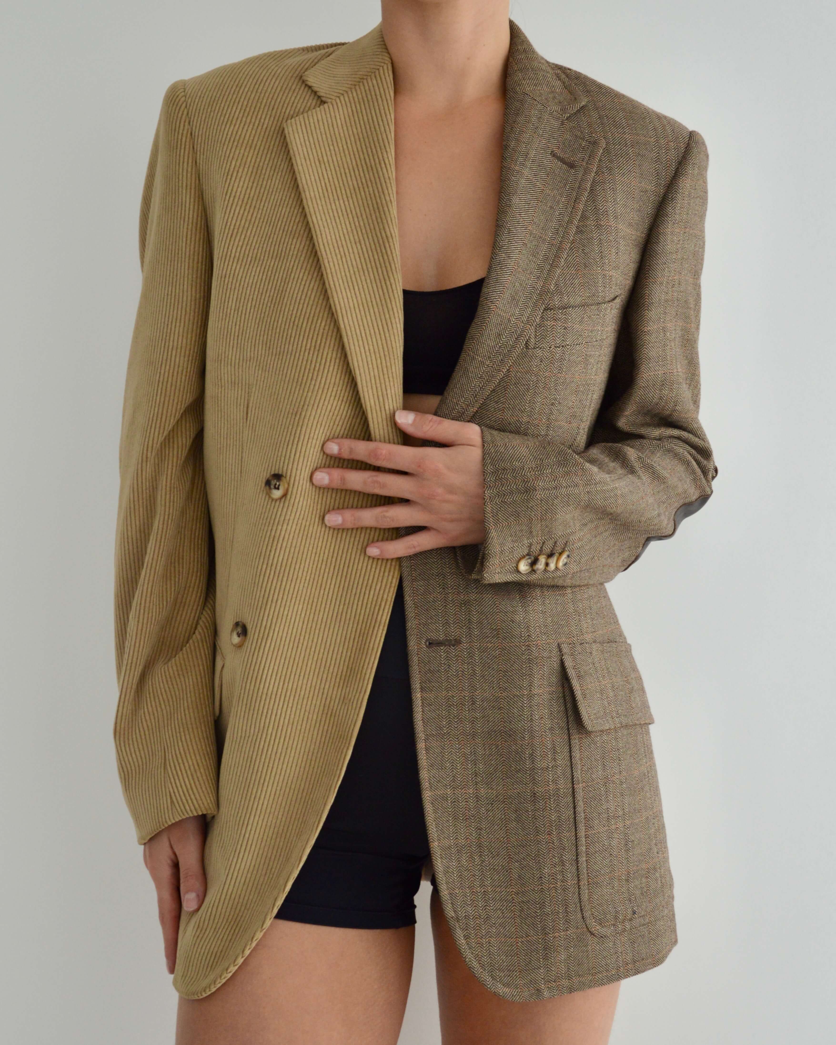 DUO Blazer - Corduroy Chocolate (XS/M)